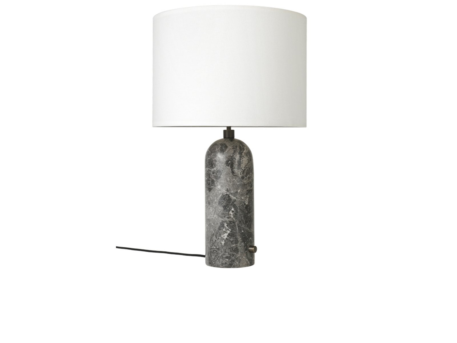 Gravity Stolní Lampa Large Grey Marble/White - GUBI