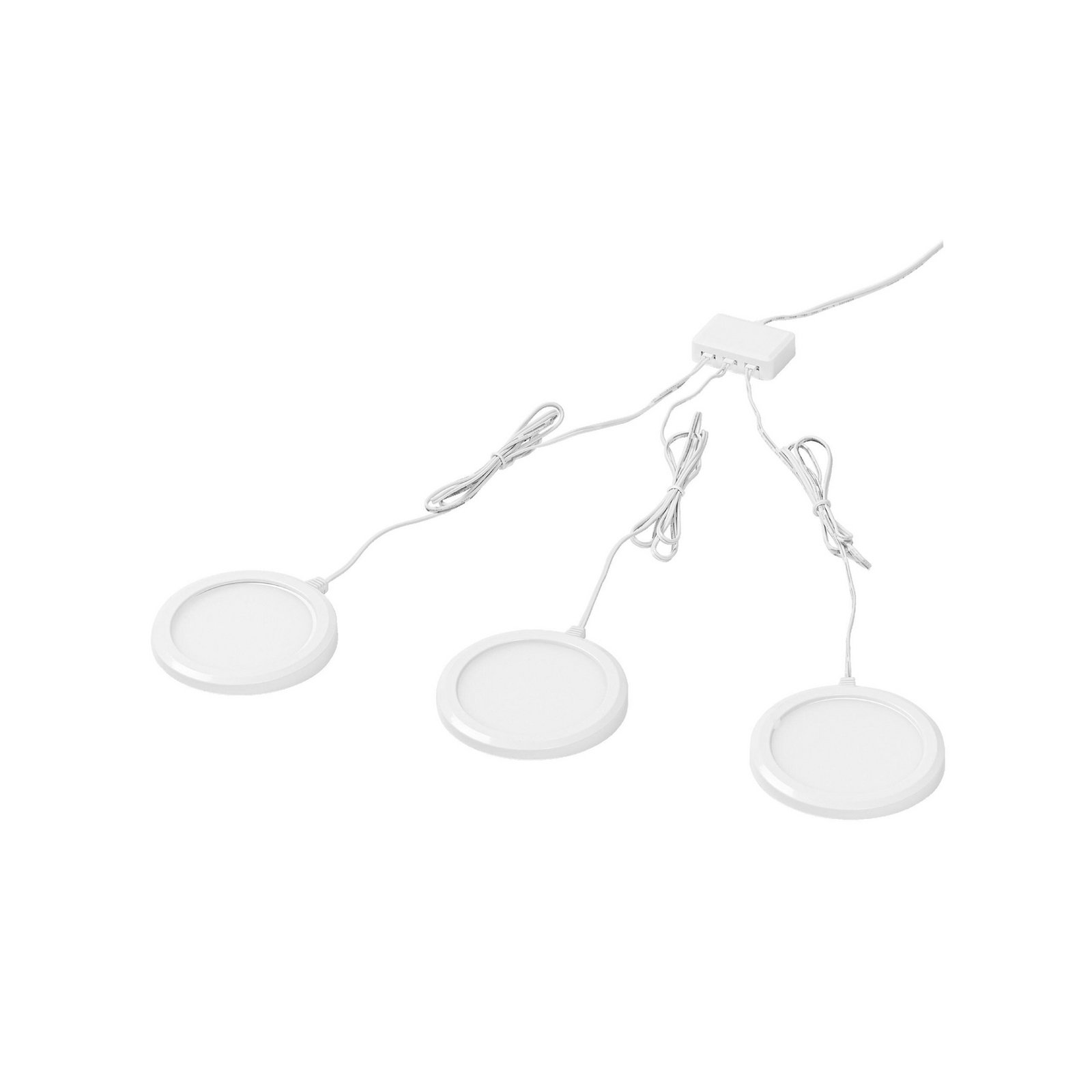 OSRAM SMART+ WiFi UNDERCABINET ROUND, weiß, Ø 8 cm, 3er-Set