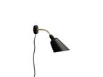 Bellevue AJ9 Wall Lamp Black/Brass - &Tradition