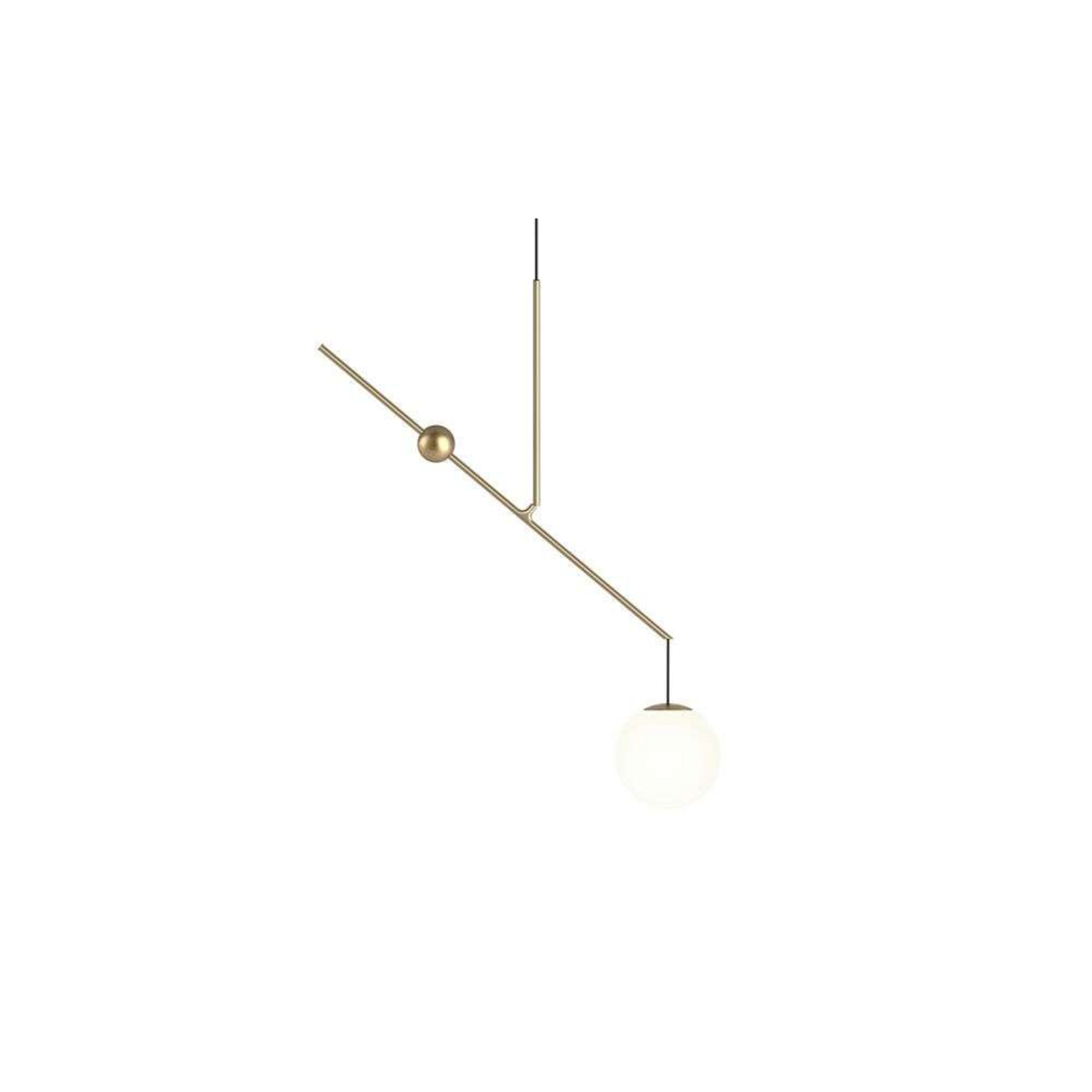 Malamata Hanglamp Ø22 Brass - Luceplan