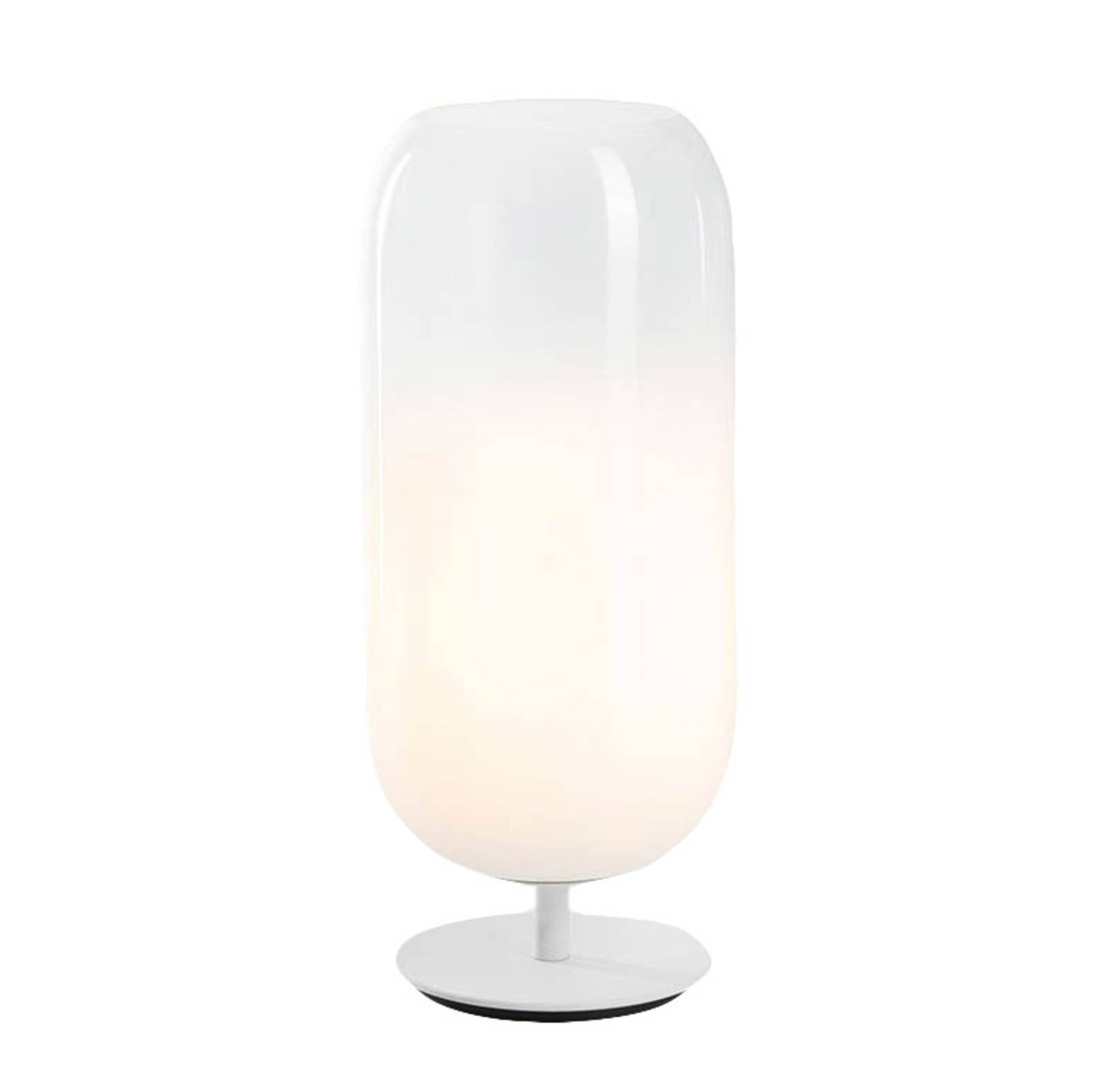 Artemide Gople Tischlampe, weiß/weiß