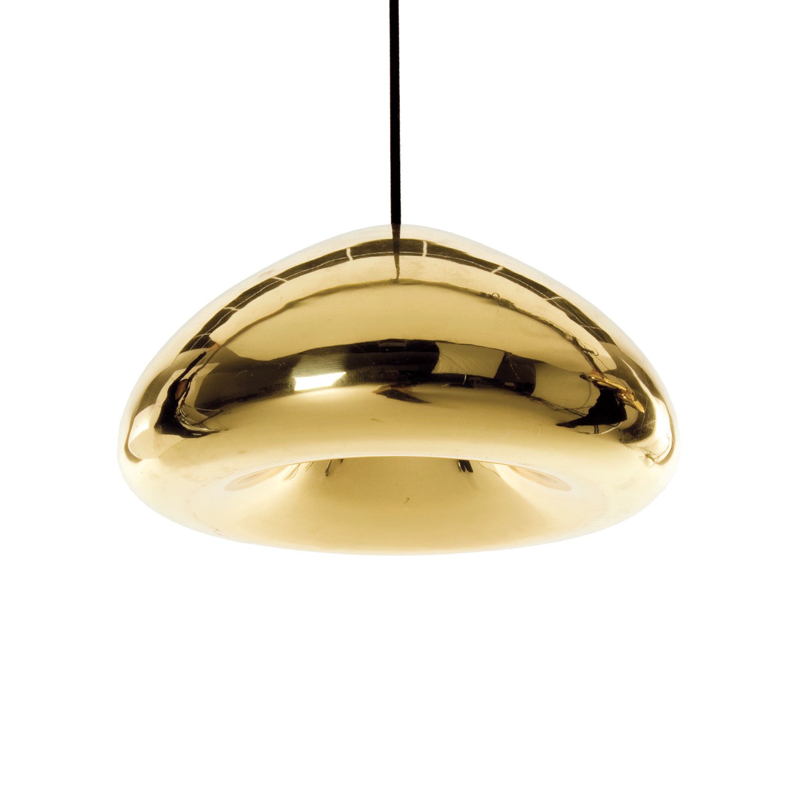 Void LED pendellampe i messing - Tom Dixon