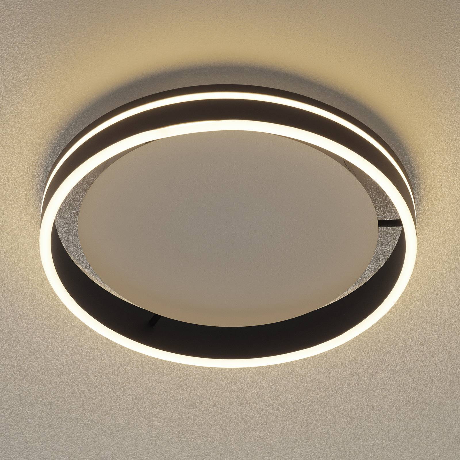 Q-Smart-Home Paul Neuhaus Q-VITO LED-taklampa 40cm antracit