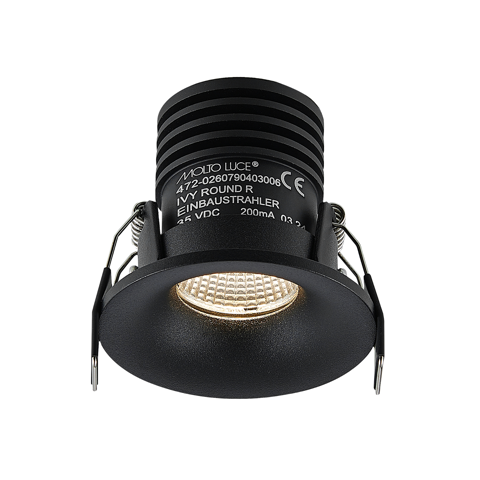LED-Einbaustrahler Ivy Round 7W 3.000K 40°