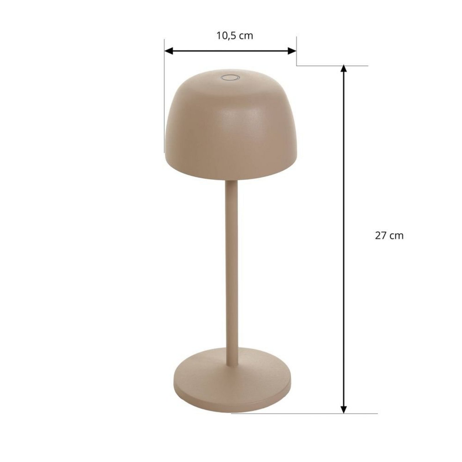 Arietty Portable Veioză Sand Beige - Lindby