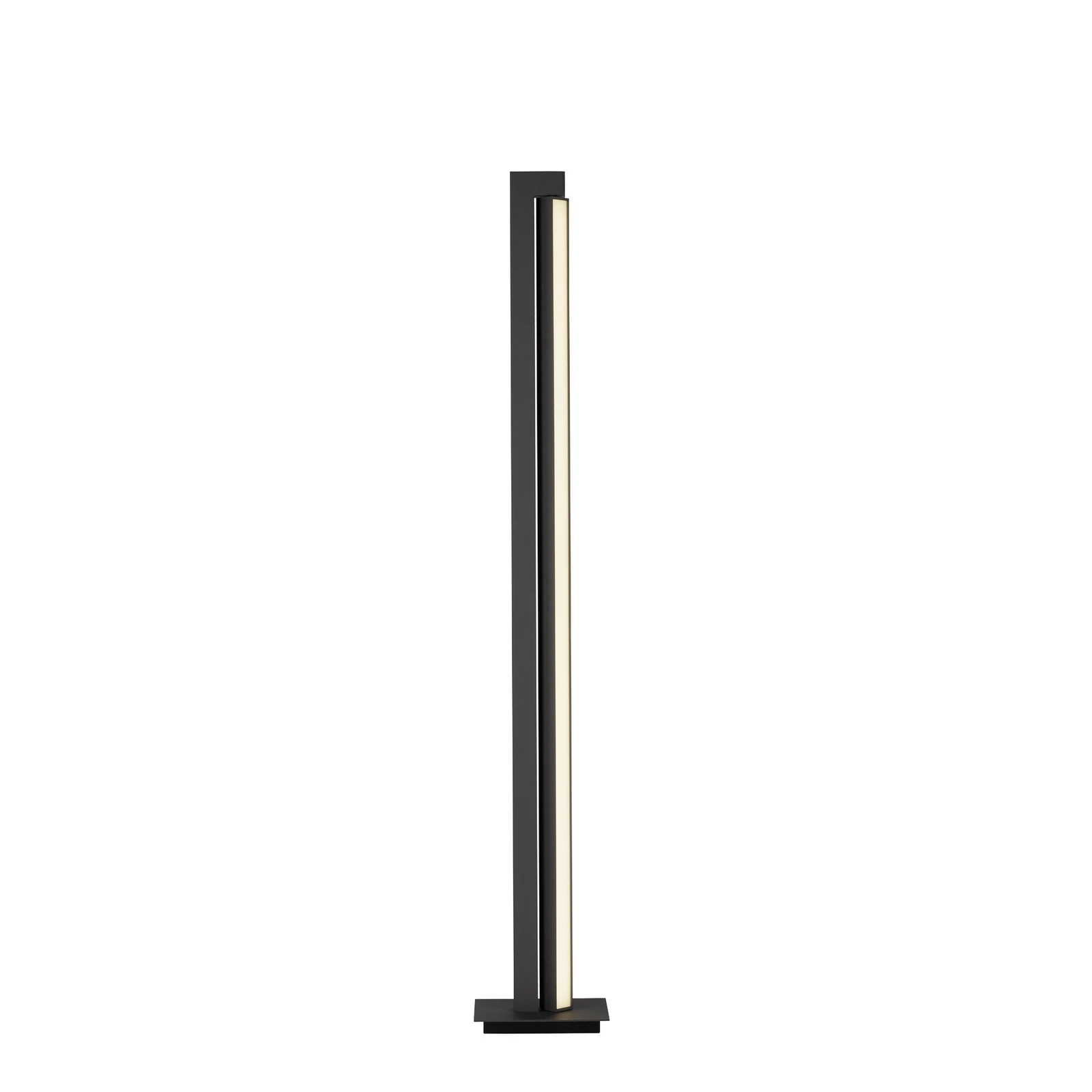 LED állólámpa PURE Lines, antracit, távirányítóval, 140 cm