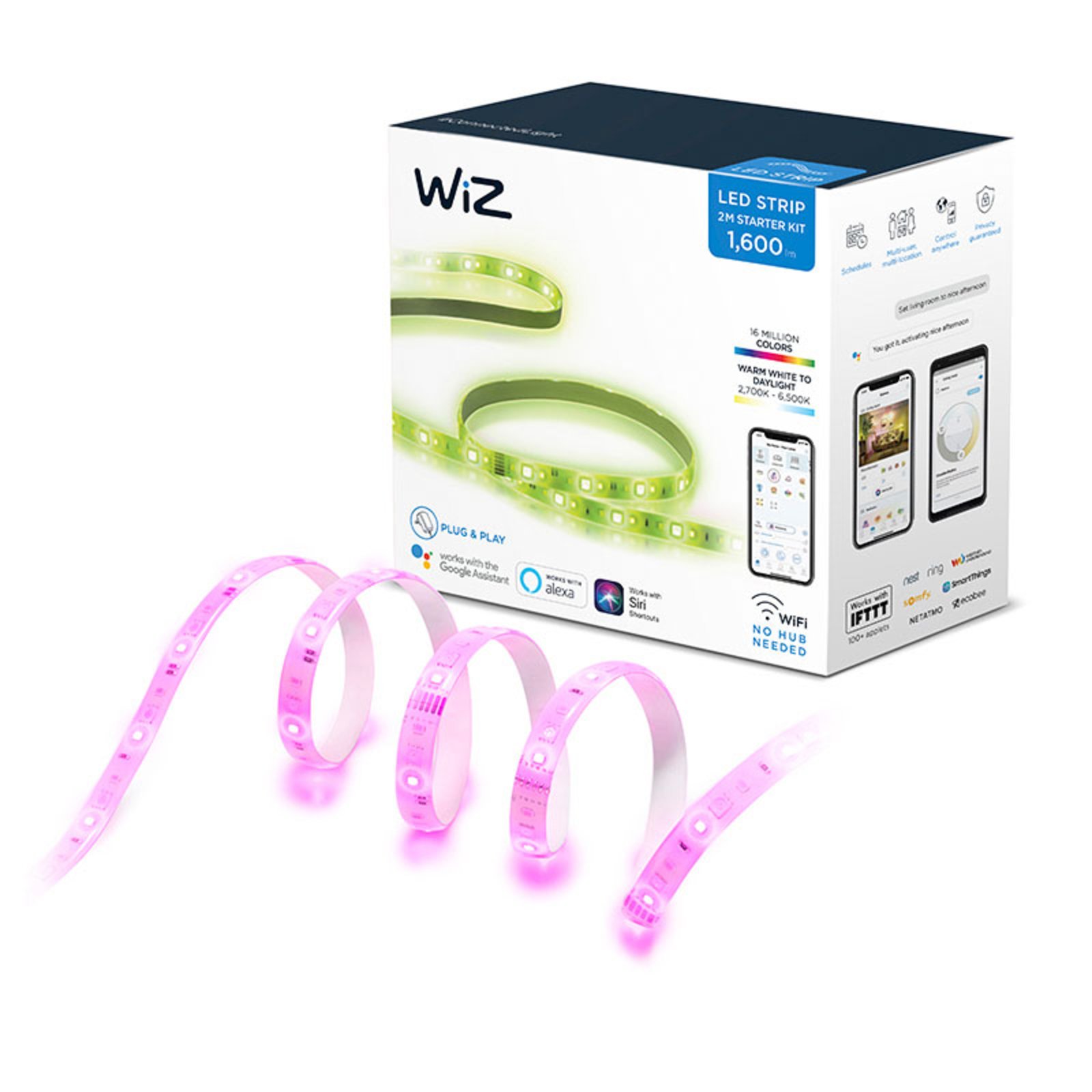WiZ LED strip starter kit 2 m