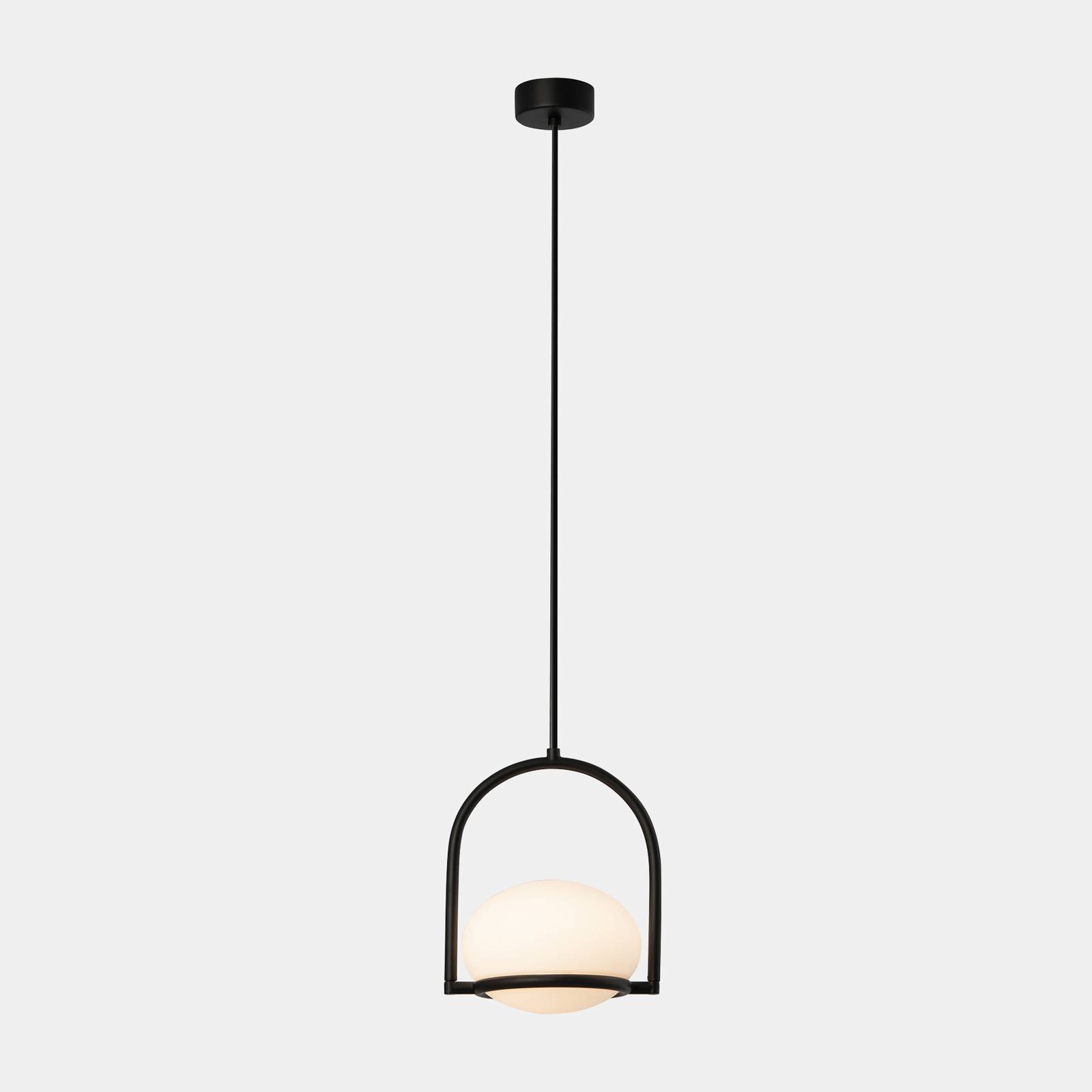 LEDS-C4 Coco Single függő lámpa, fekete/fehér