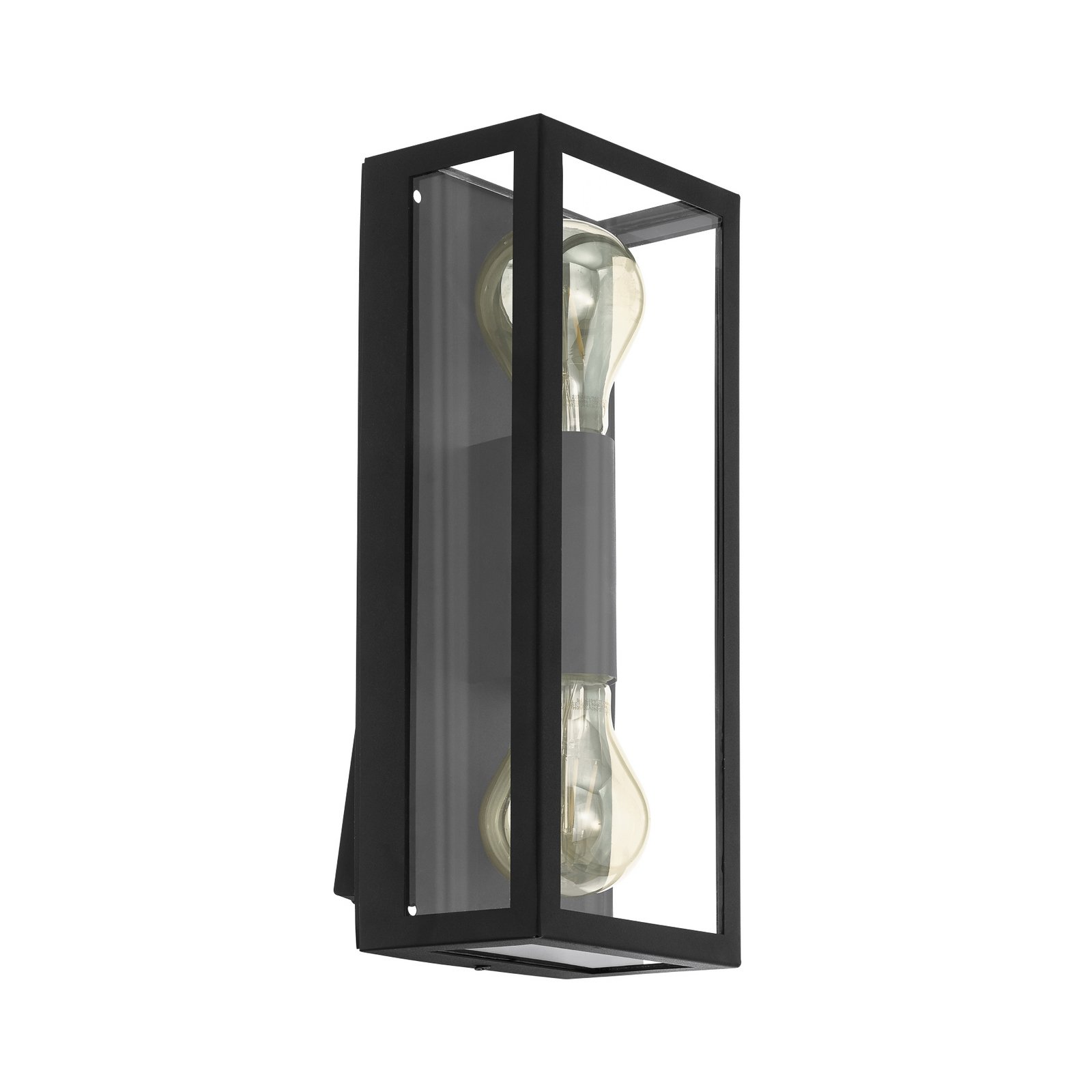 Zunanja stenska svetilka Alamonte 1, 2-svetlobni pravokotnik