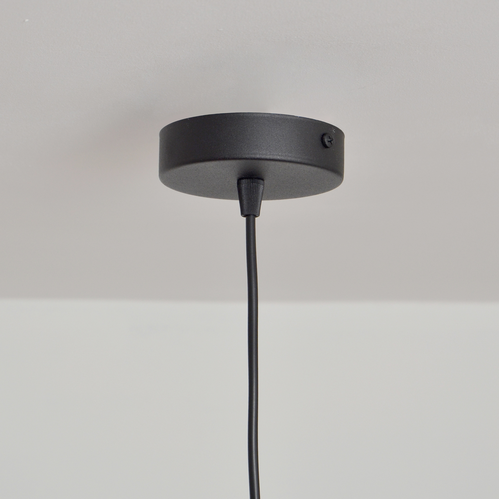 Lampada a sospensione Sorapis, nero, metallo, Ø 27,5 cm