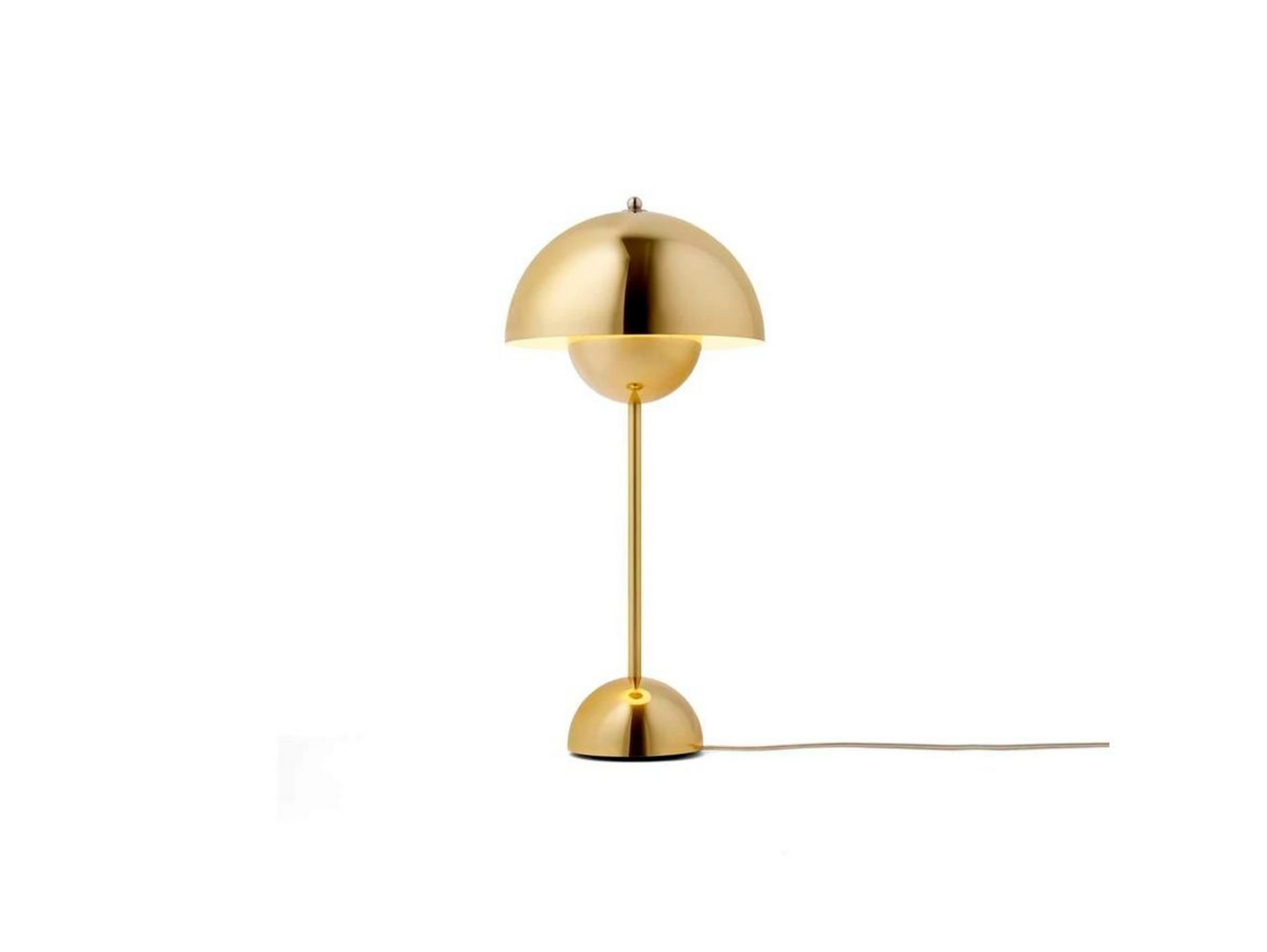 Flowerpot VP3 Lampe de Table Brass-Plated - &Tradition