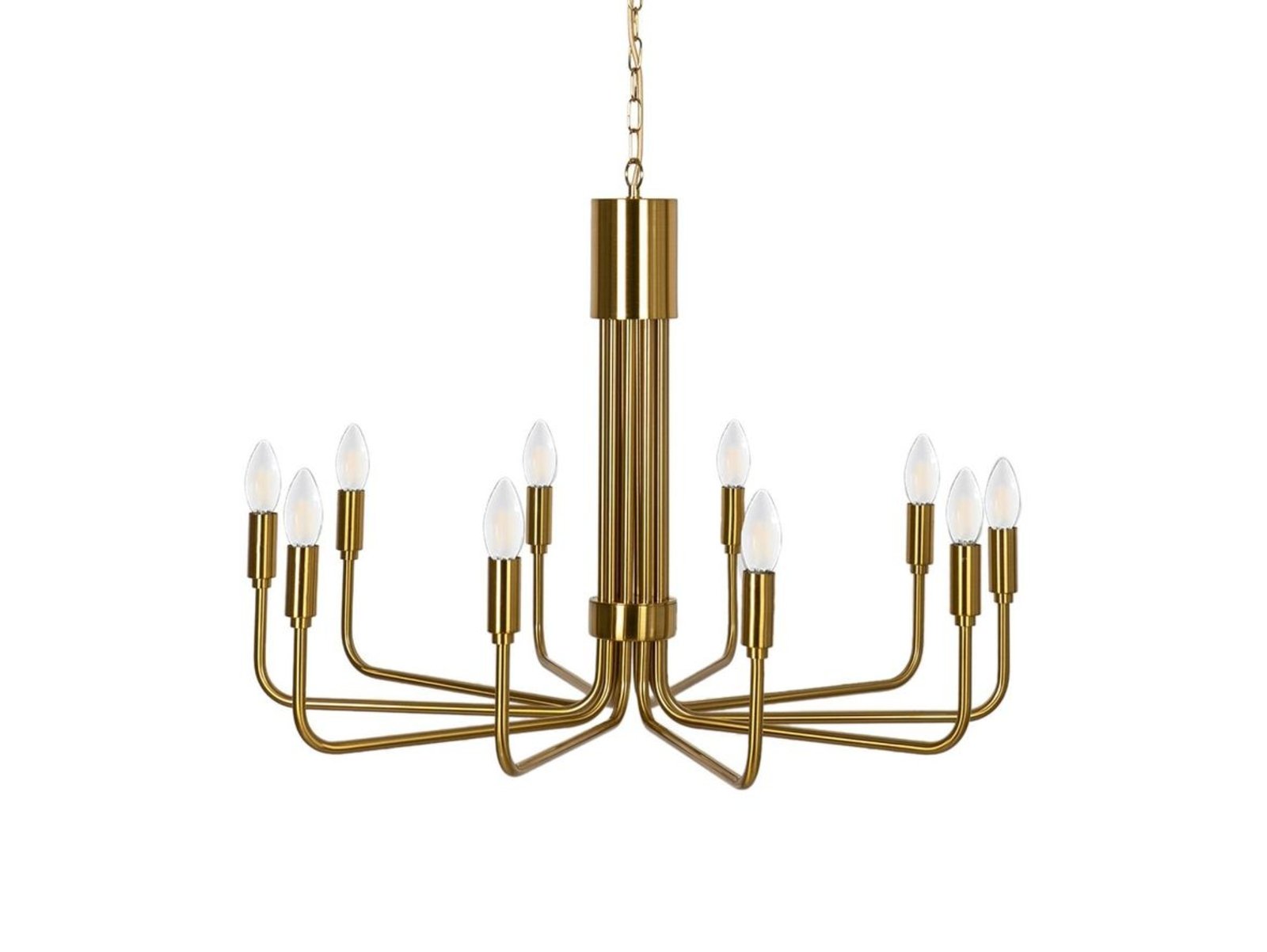 Elanova 10 Lustr Brass - Lindby