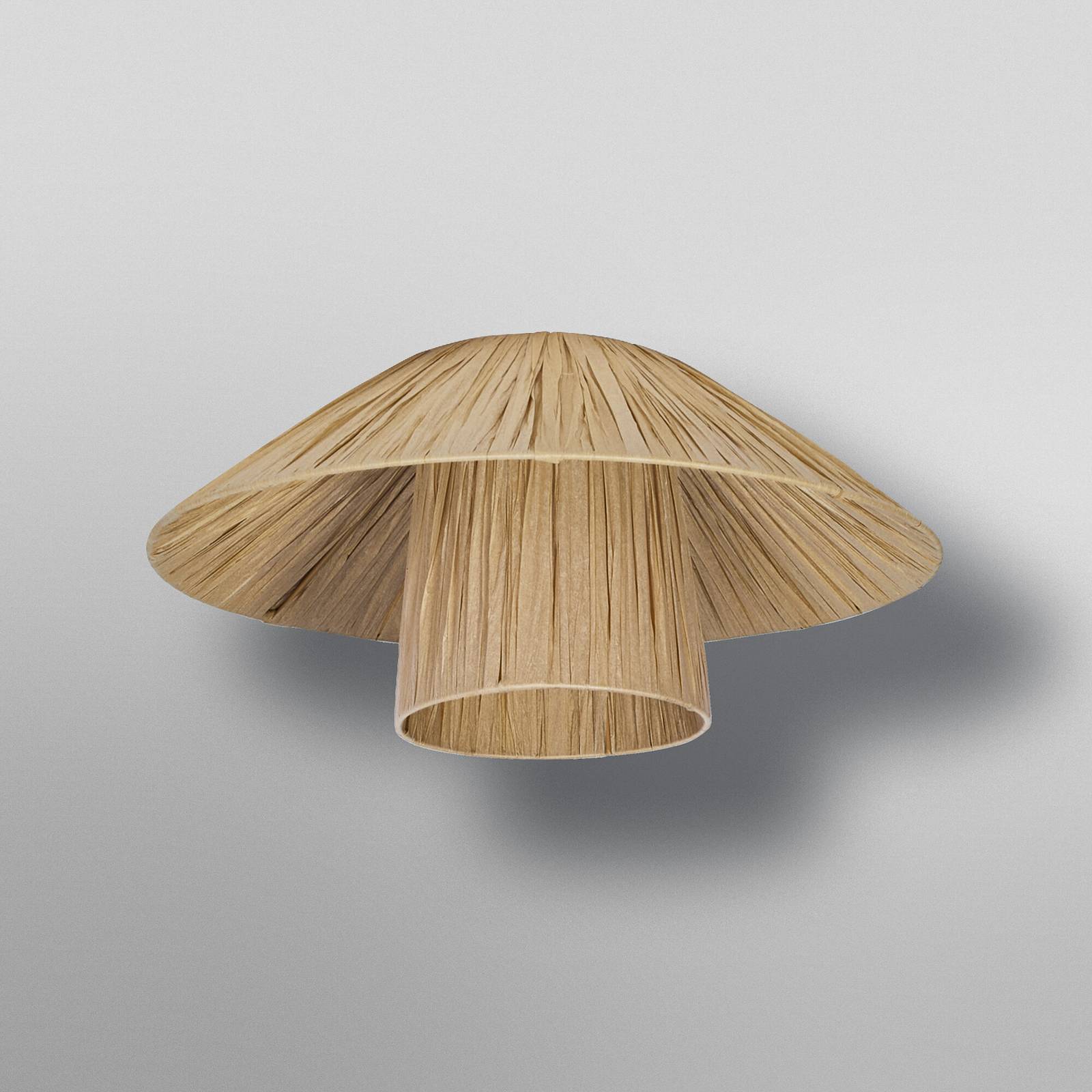 Lampa sufitowa OSRAM Decor Bamboo Paper Hat Ø 40 cm, bambus E27