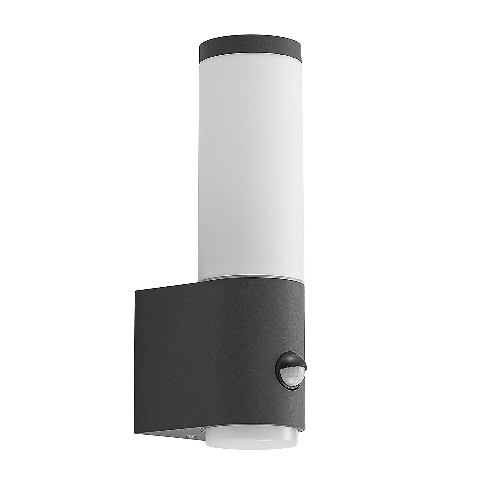Okari Utomhus Vägglampa w/Sensor Opal/Dark Grey - Lindby