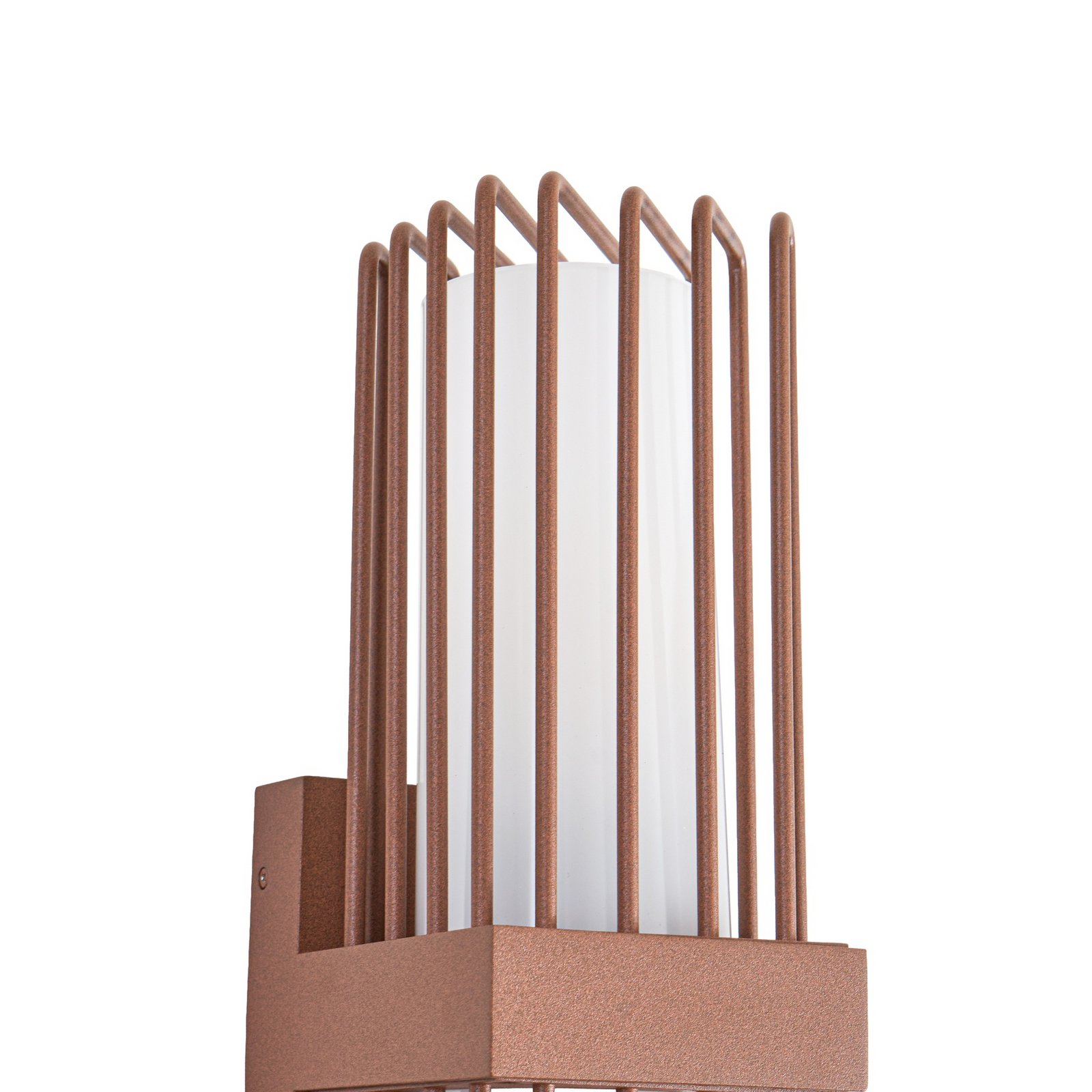 Applique d'extérieur Chandan, à 2 lampes, rouille, E27, IP54 - Lucande Applique d'extérieur Chandan, à 2 lampes, rouille, E27, IP54 - Lucande