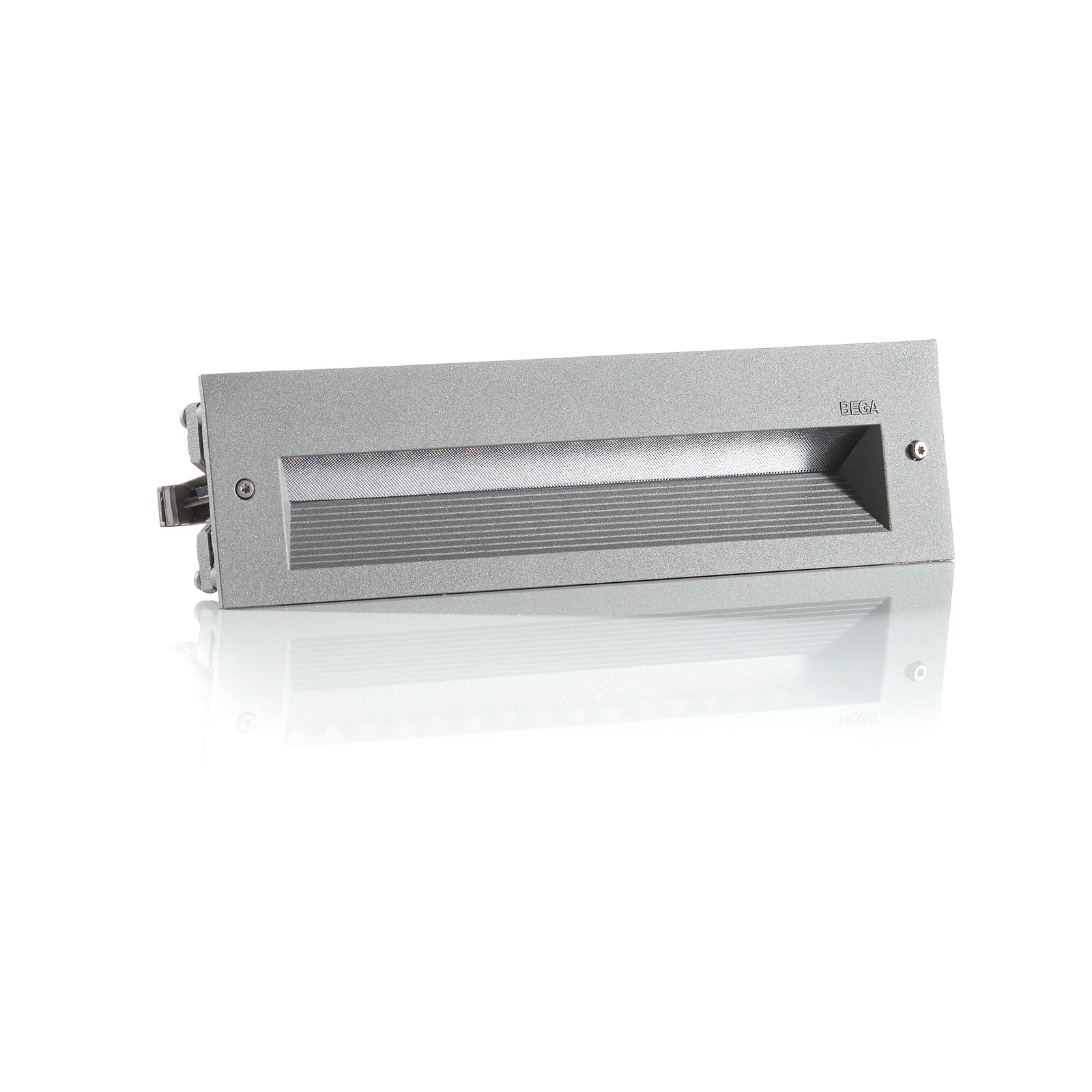 BEGA 33054 applique LED 3 000K argentée 26 cm