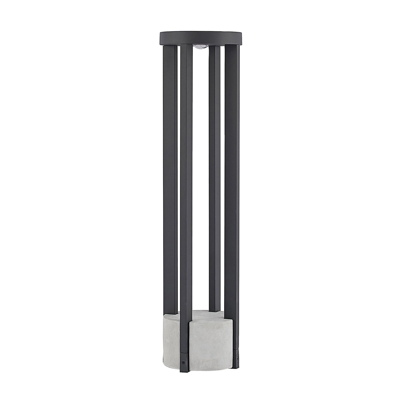Kalisa Round LED Tuinlamp H68 Dark Grey - Lucande