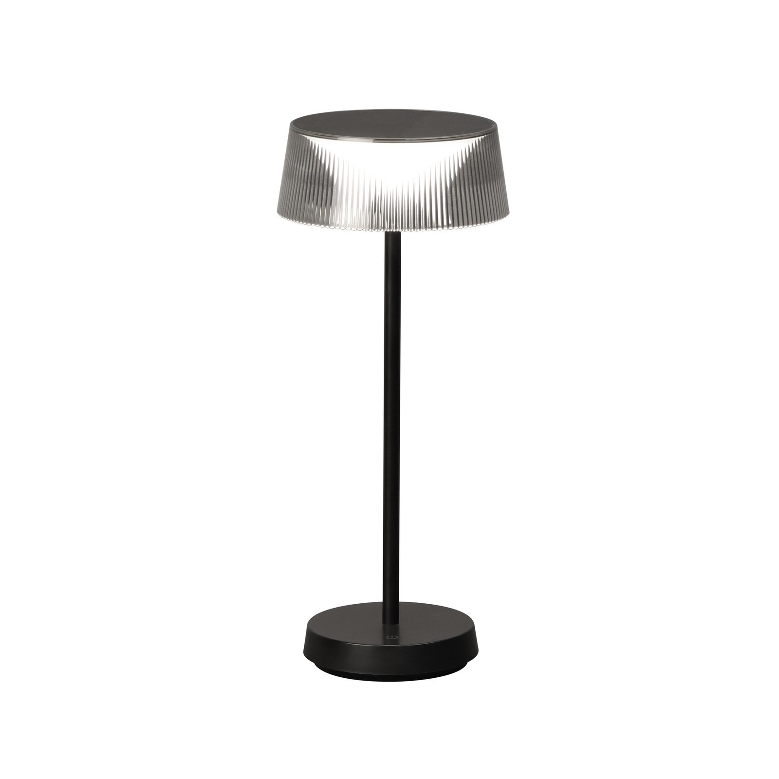 Schöner Wohnen LED-Akku-Tischleuchte Torre, IP44, Dimmer