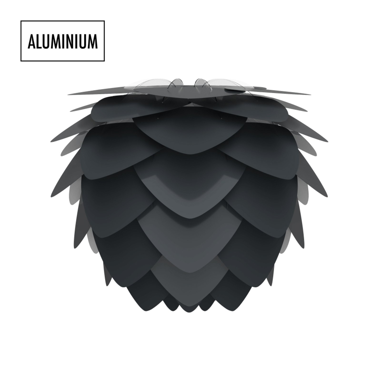 Aluvia Medium Abajur Anthracite - UMAGE