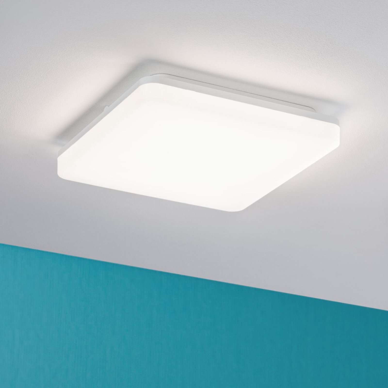 Cela LED-panel, 28x28 cm IP44, hvid - Paulmann