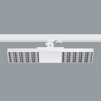 ERCO Jilly 230V BT 15W oval wide, Raster silber