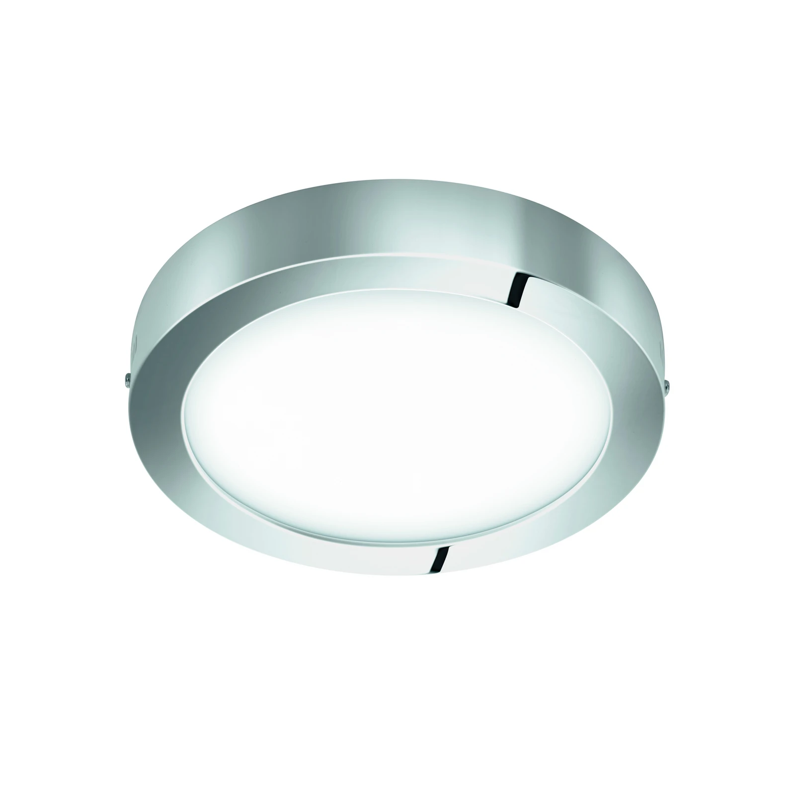 EGLO connect Fueva-C Deckenlampe rund 30 cm chrom