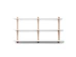 Nivo Shelf Large D Lumină Stejar/Alb - GEJST