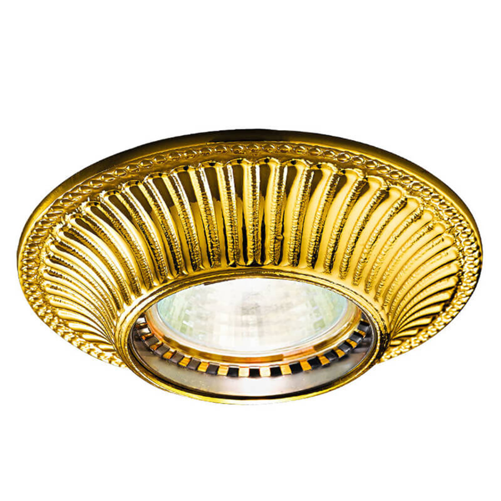 Appealing recessed light Milord, gold