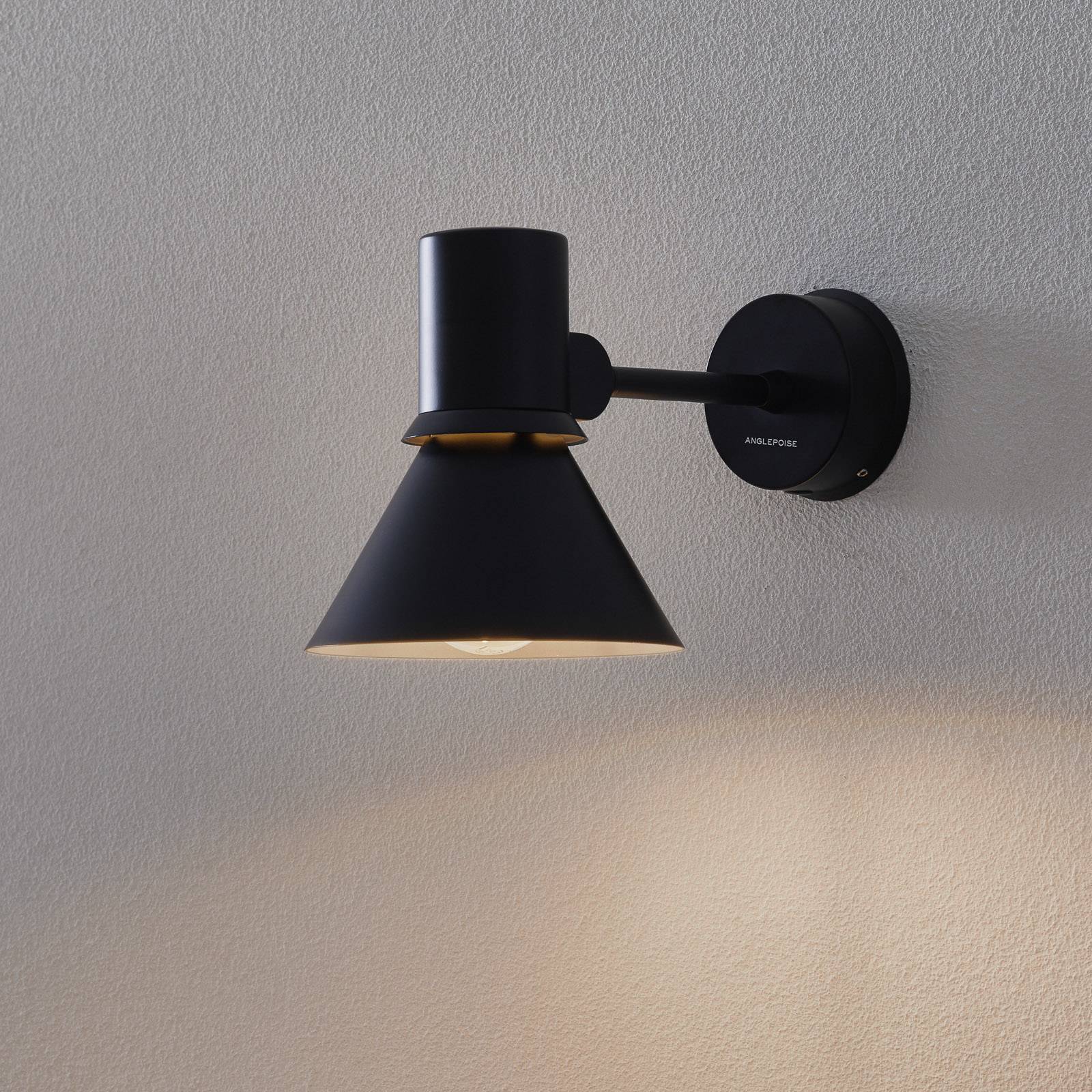 Image of Anglepoise Type 80 W1 applique, nero satinato