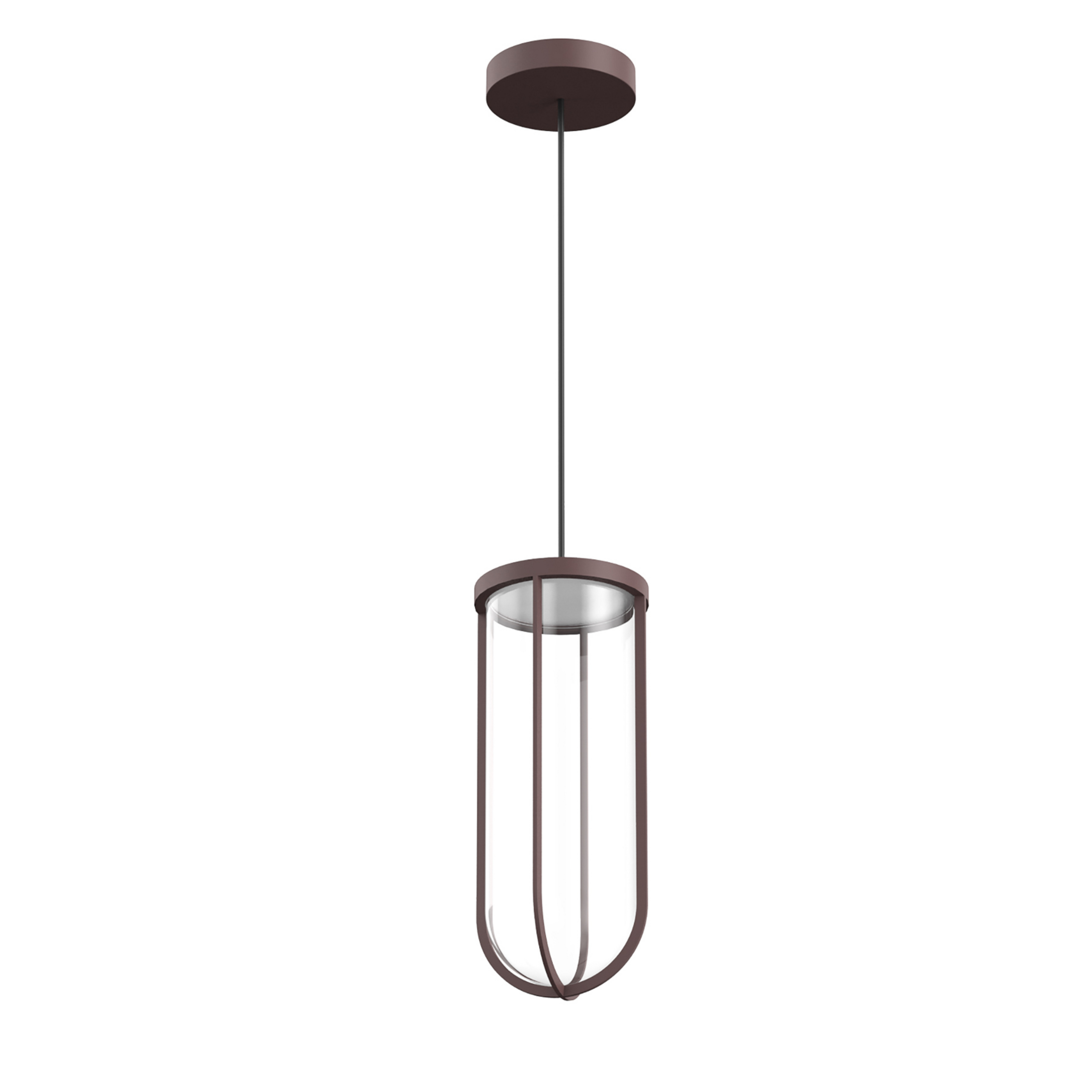 FLOS In Vitro Suspension, 2.700 K, mørkebrun