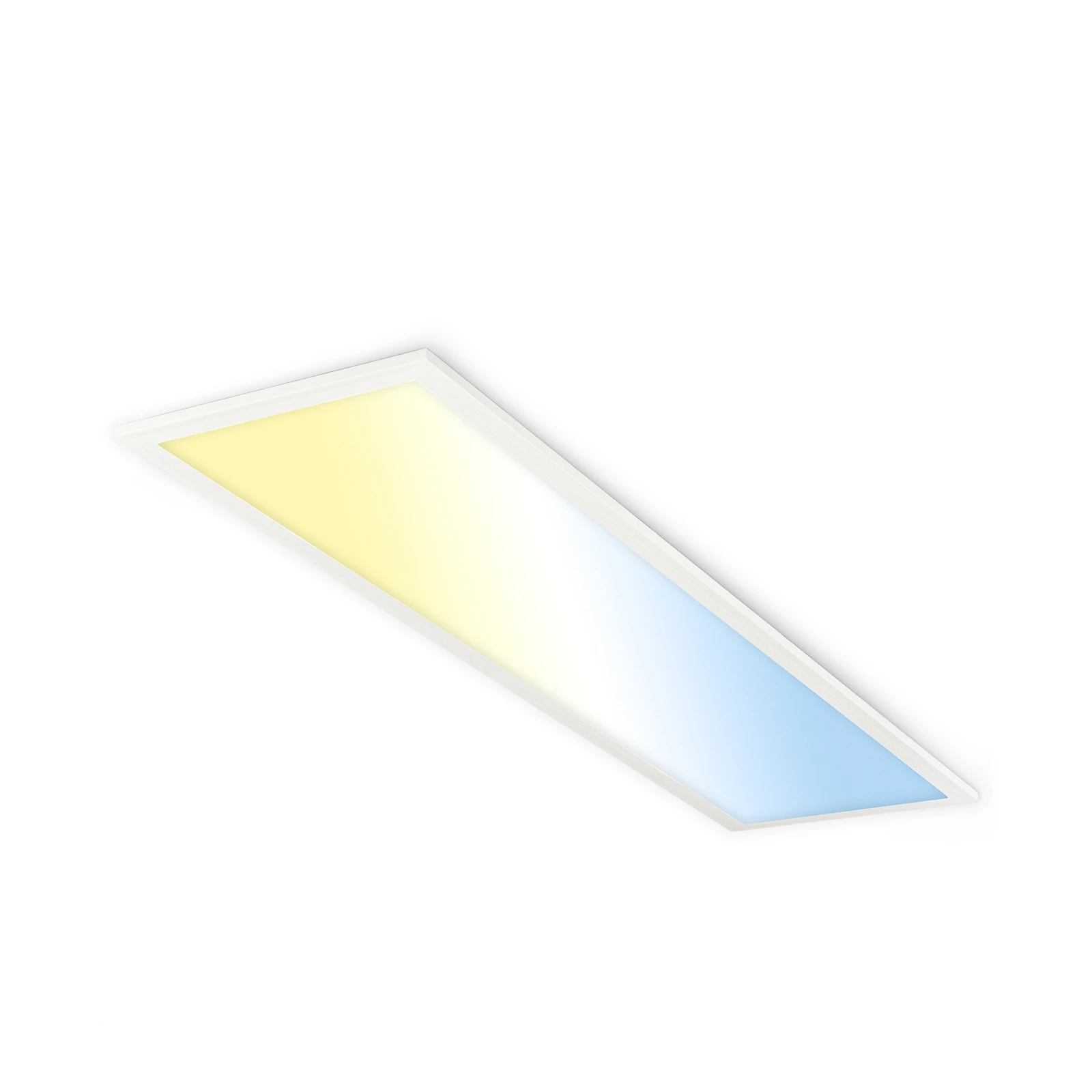 LED panel Piatto CCT, IP44, 100 x 25 cm, diaľkové ovládanie, biela farba