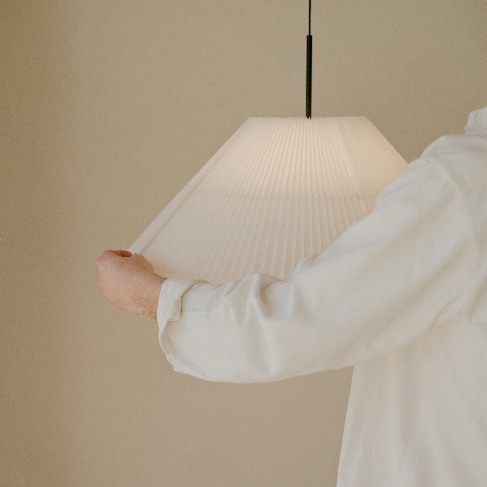 Nebra Pendel Small White - New Works