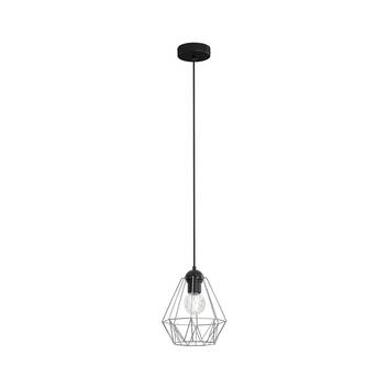 Jin pendant light black/chrome one-bulb