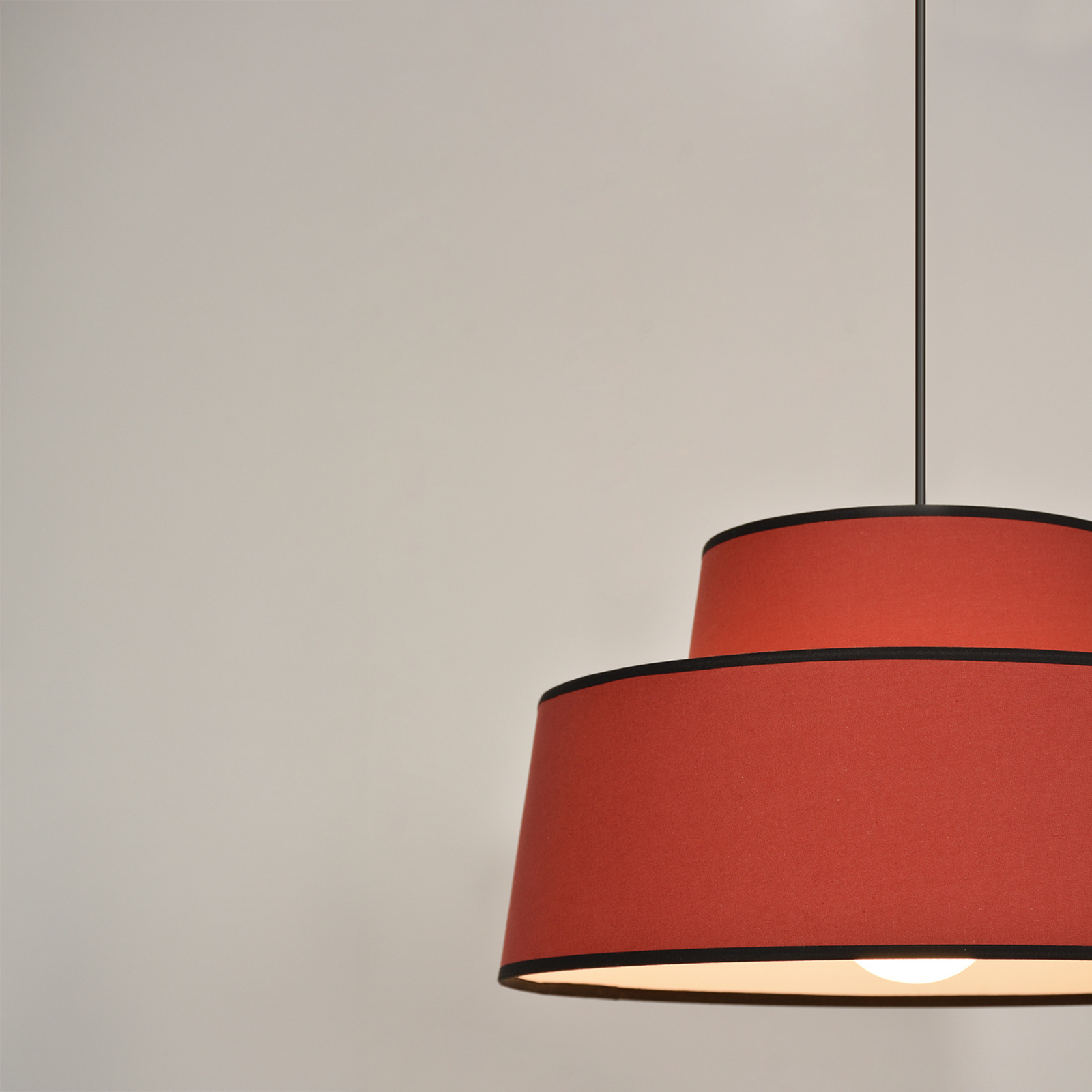 Luster Mallorka, boja terakote, Ø 38 cm, pamuk - Corep SAS Luster Mallorka, boja terakote, Ø 38 cm, pamuk - Corep SAS