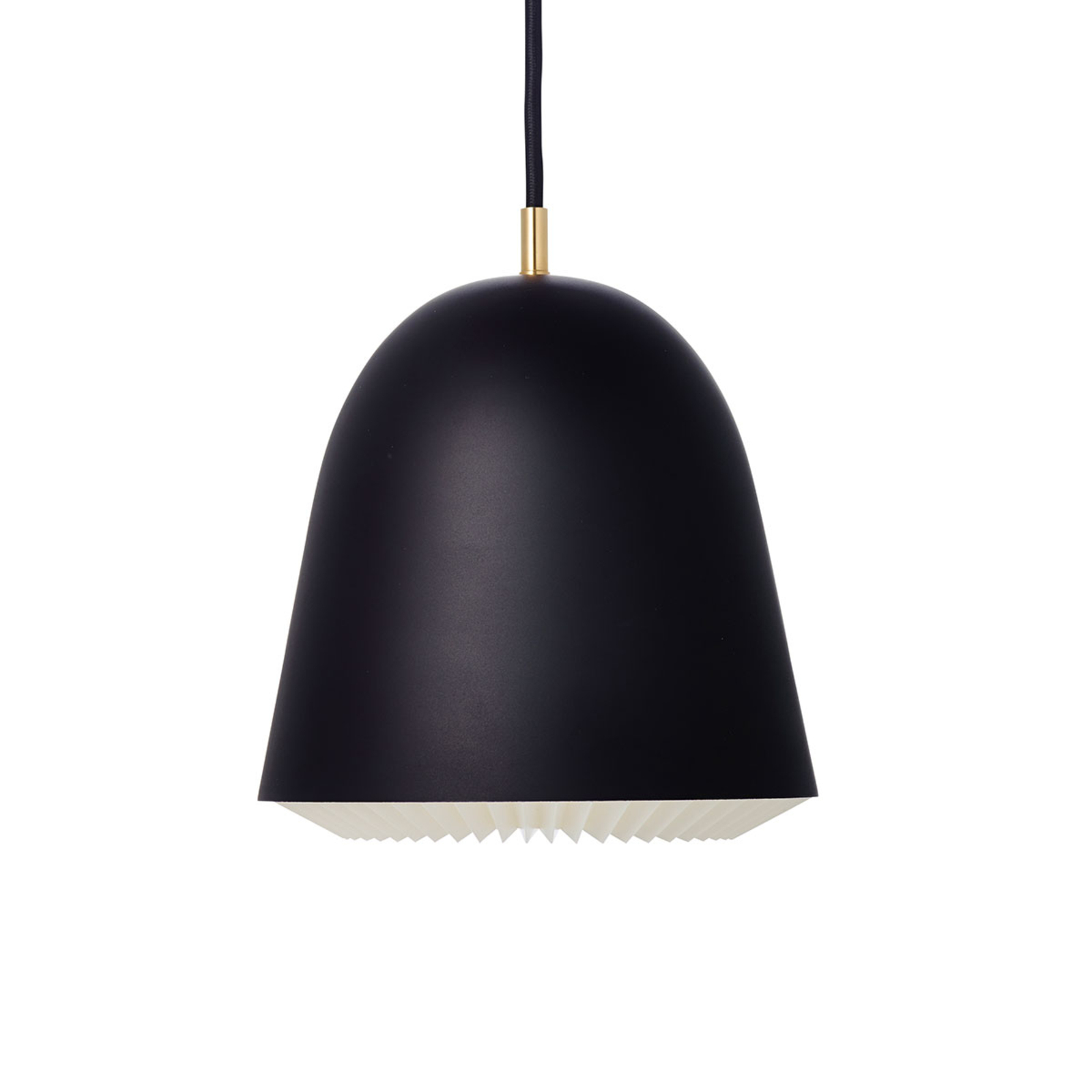 LE KLINT Caché - Obesna svetilka, črna, 20 cm