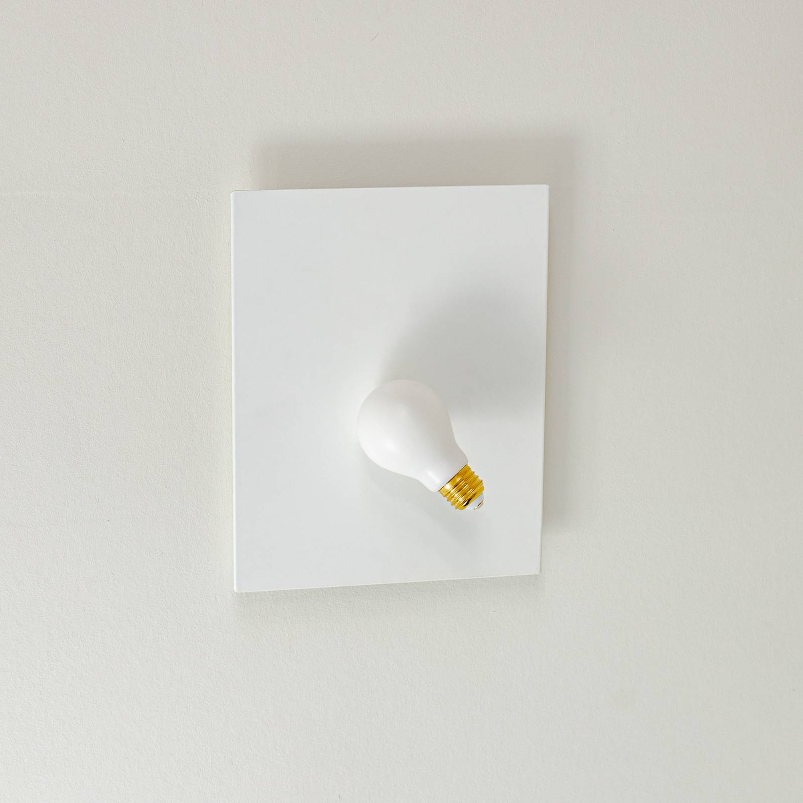 Slamp Idea LED-vägglampa vit