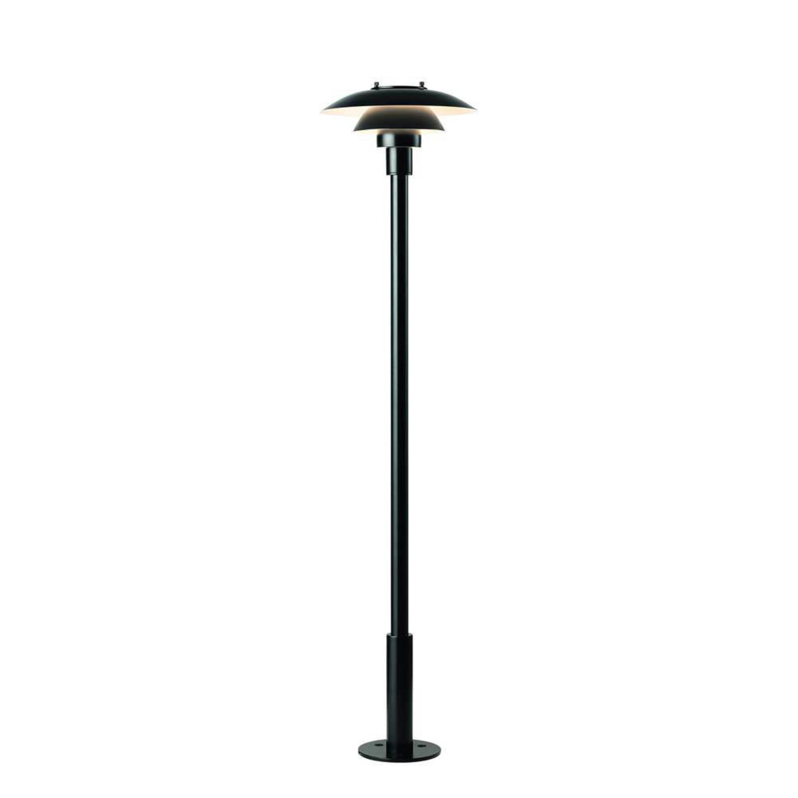PH 3-2&frac12; Bollard H1260 Black Louis Poulsen - Terrass - Plast