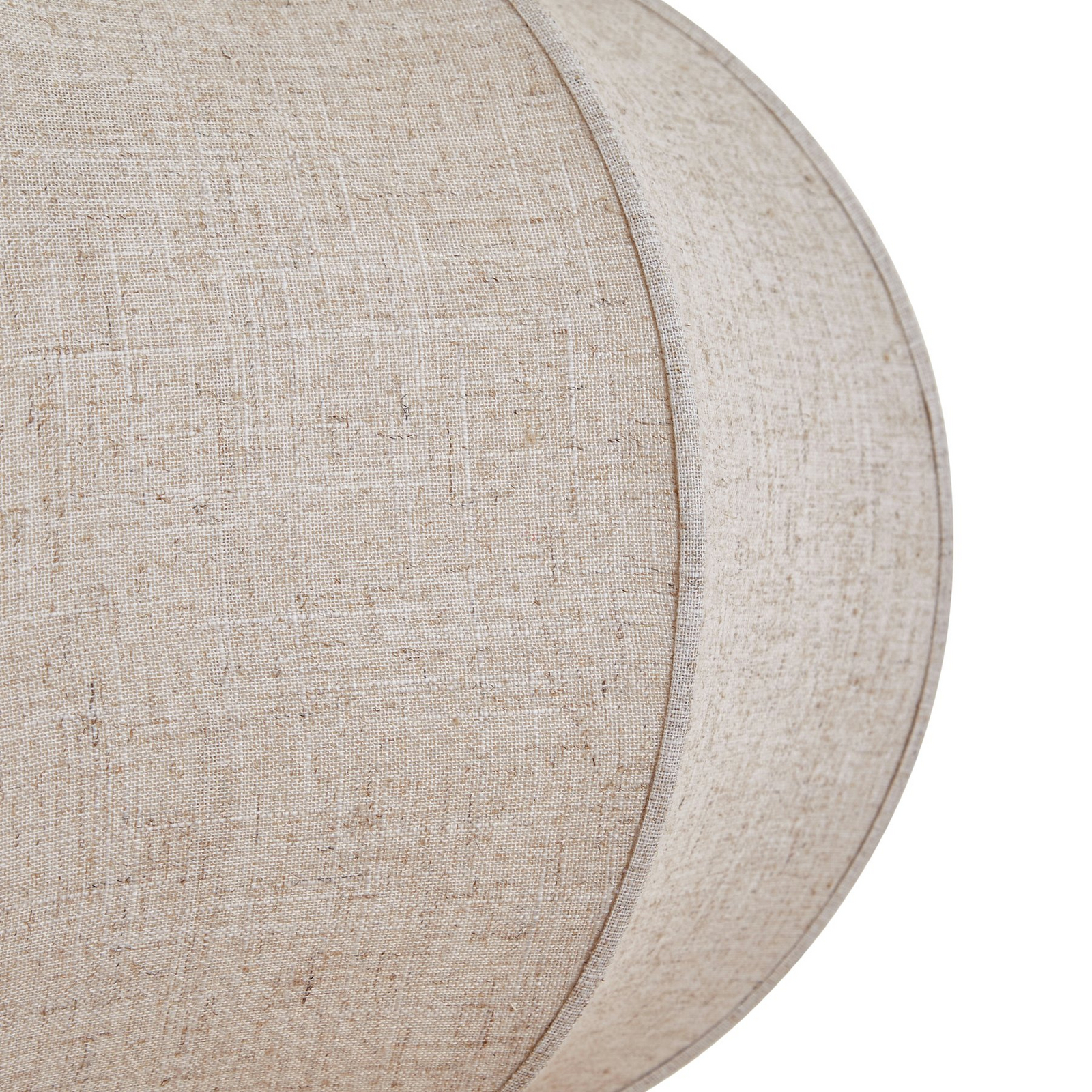 Elfie hængelampe, beige, linned, Ø 47 cm, E27 - Lindby