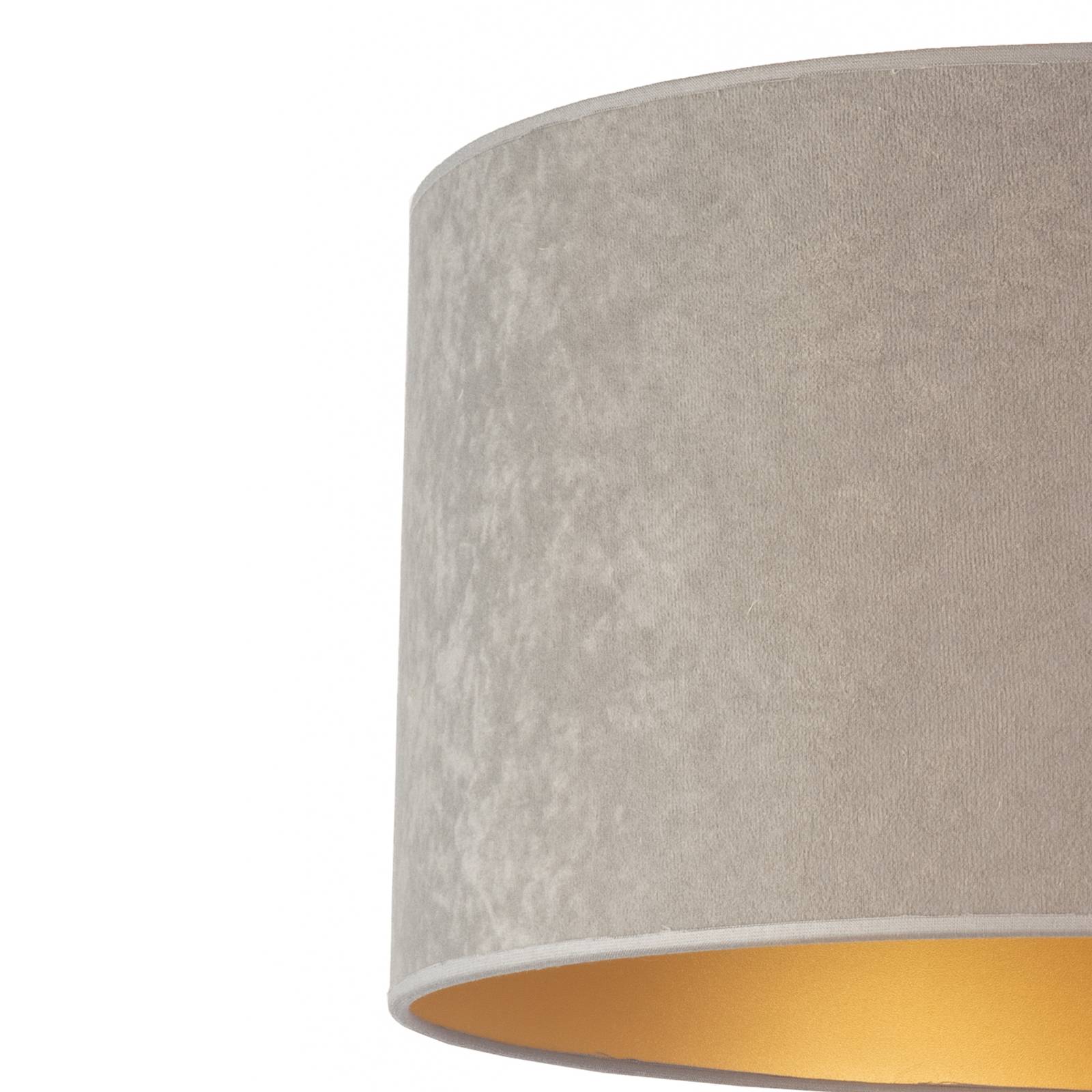 Bordlampe Golden Roller højde 50 cm grå/guld