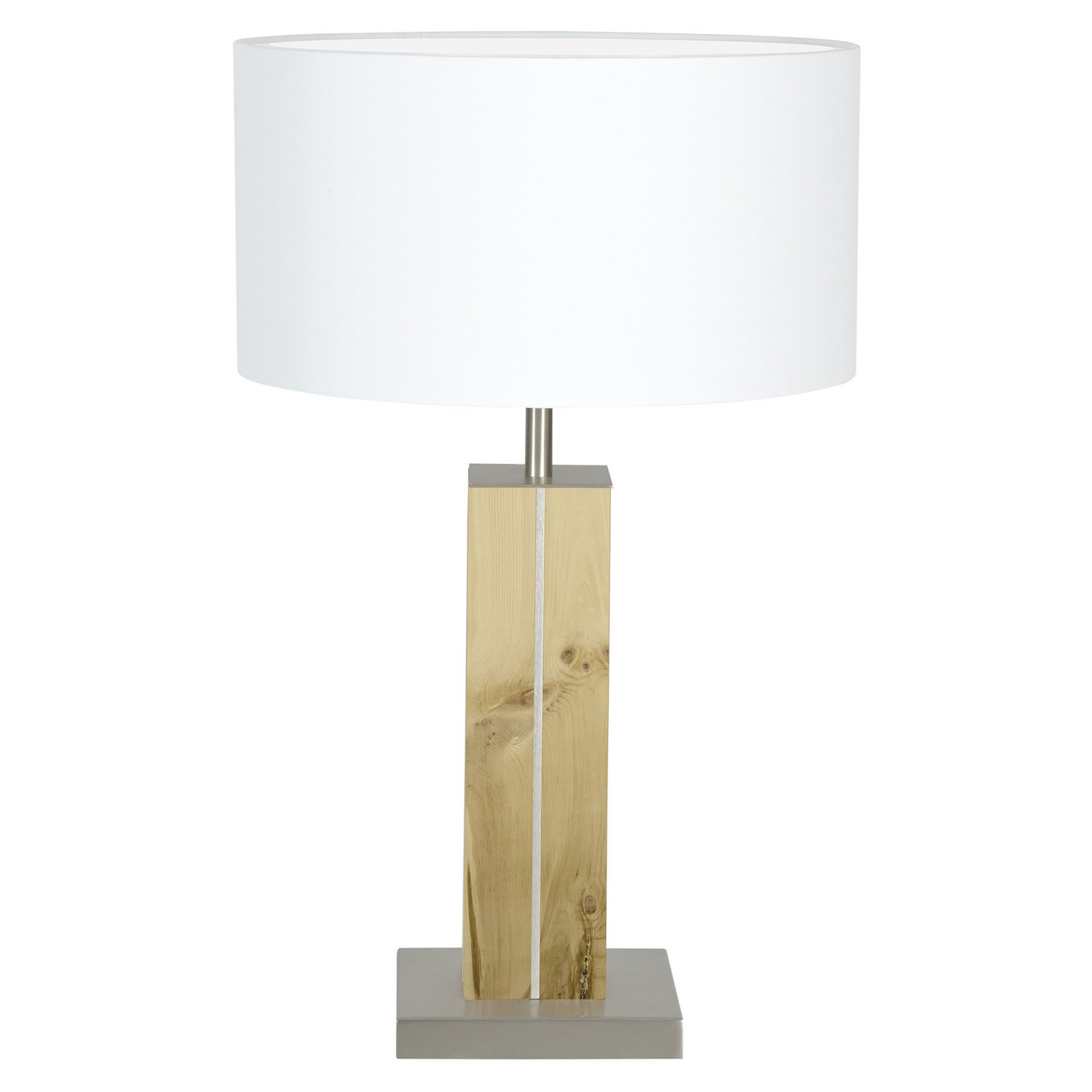 HerzBlut Dana table lamp, Swiss stone pine