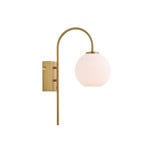 Ballon Væglampe Brass - Herstal