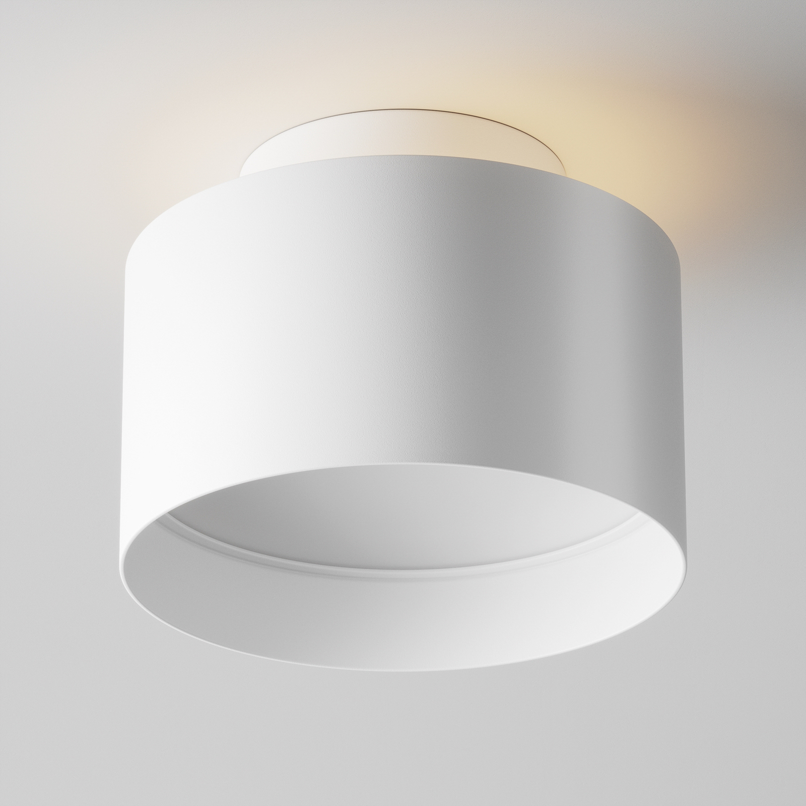 Maytoni Planet plafonnier LED, Ø 12 cm, blanc