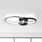 LED ceiling light Papilon, 58x48cm