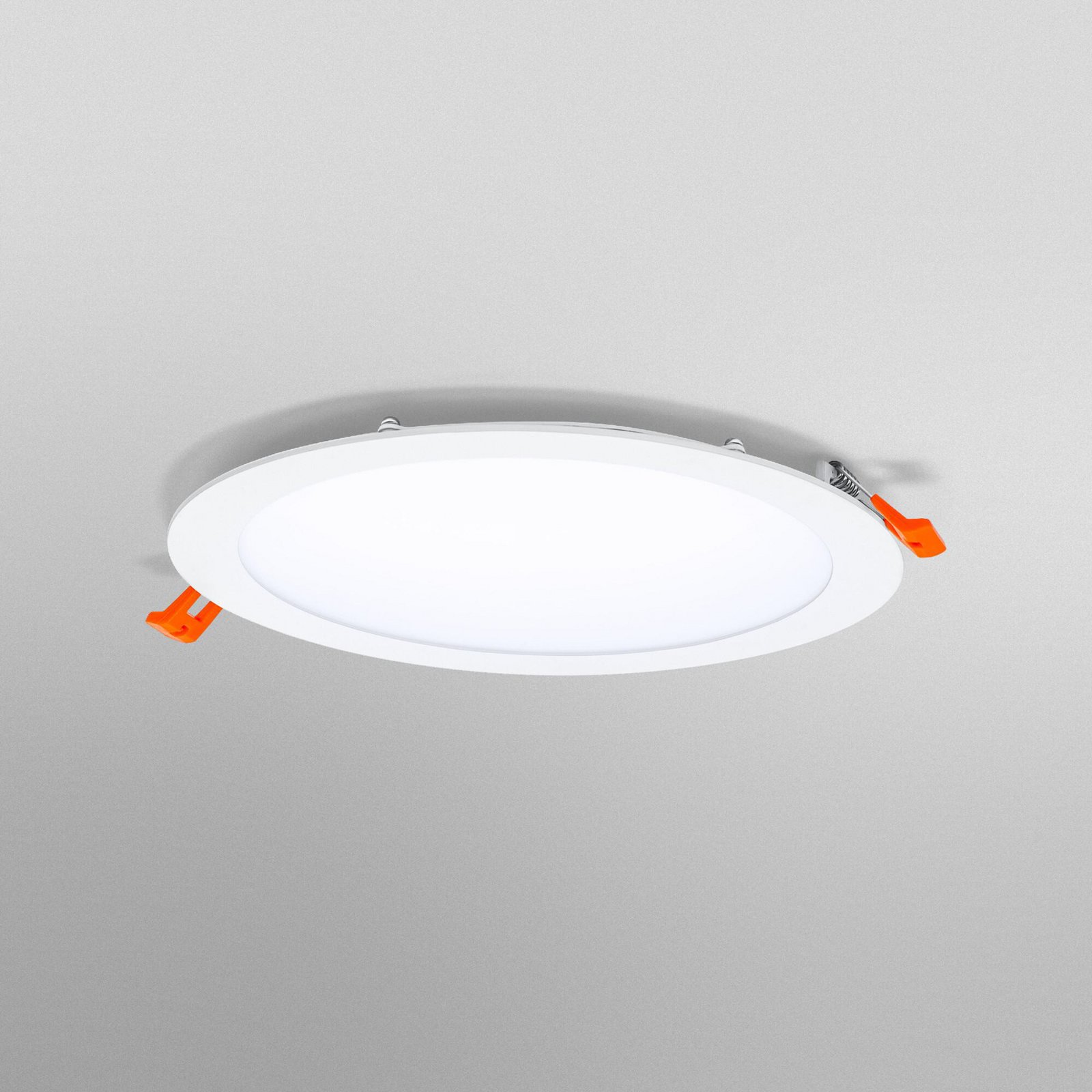 OSRAM LED-Deckeneinbauleuchte SLIM, Ø 23 cm, 6.500 K, weiß