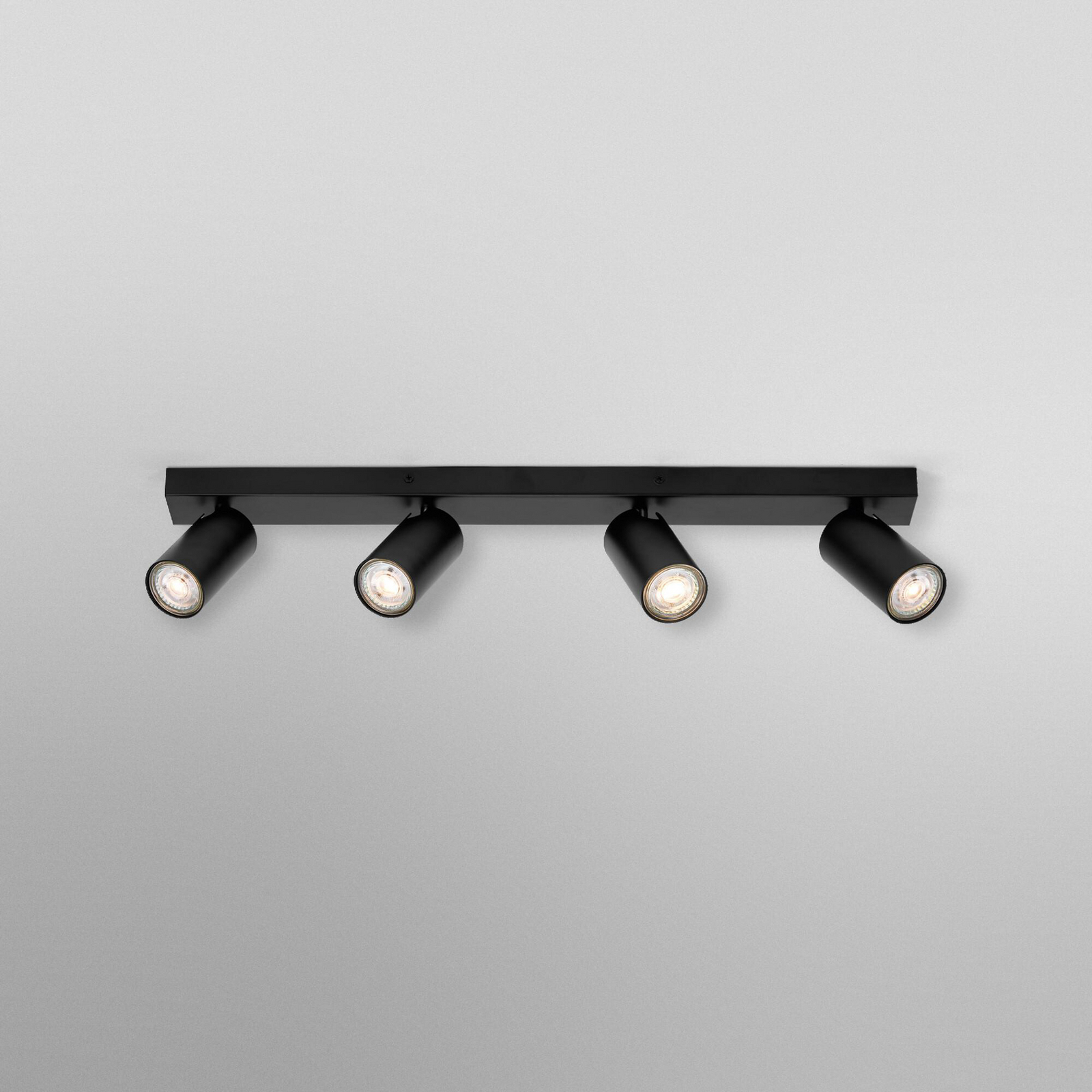 OSRAM Deckenstrahler OCTAGON schwarz 4-flg. GU10-LED 927 dim