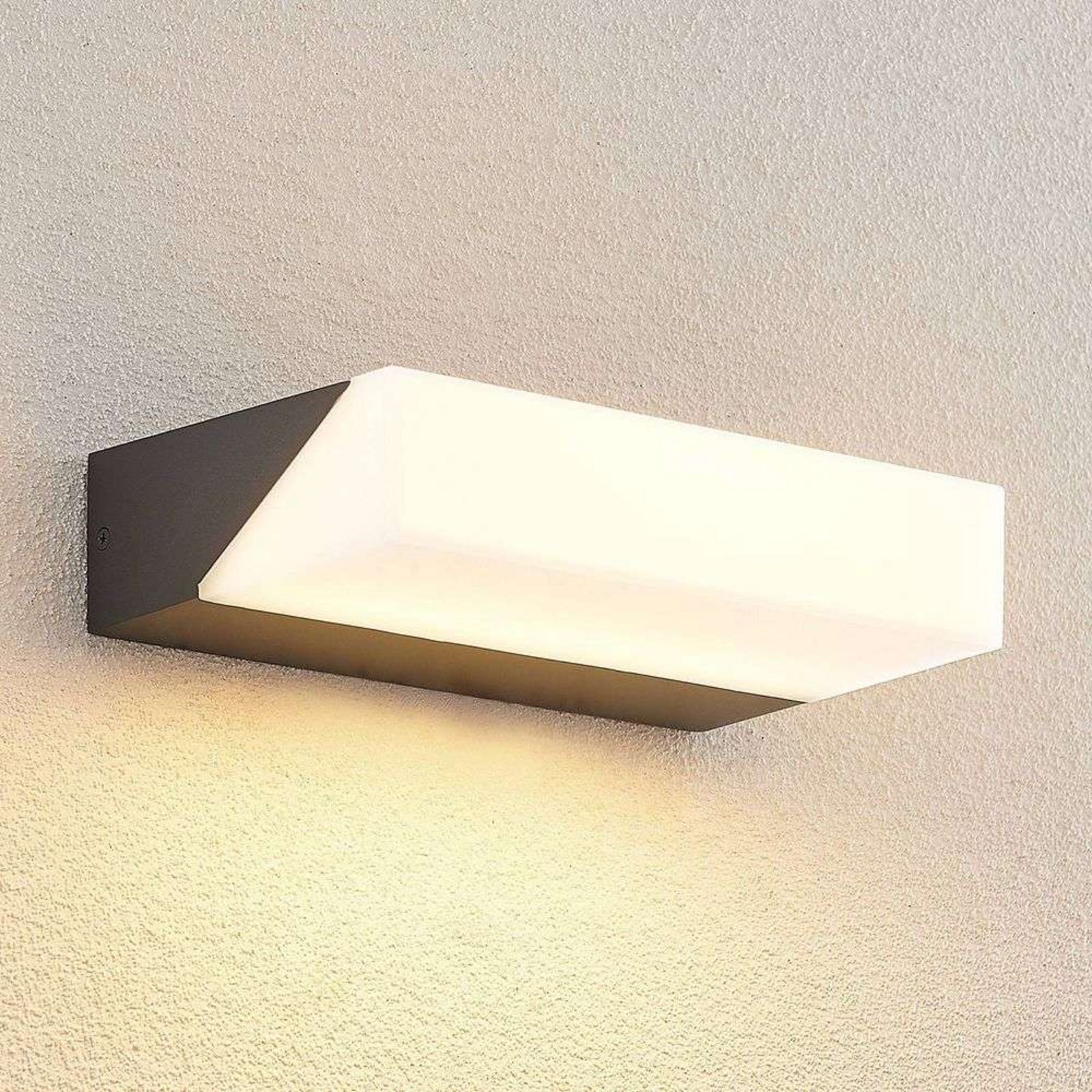 Golnar LED Aplica de Exterior Anthracite - Lucande