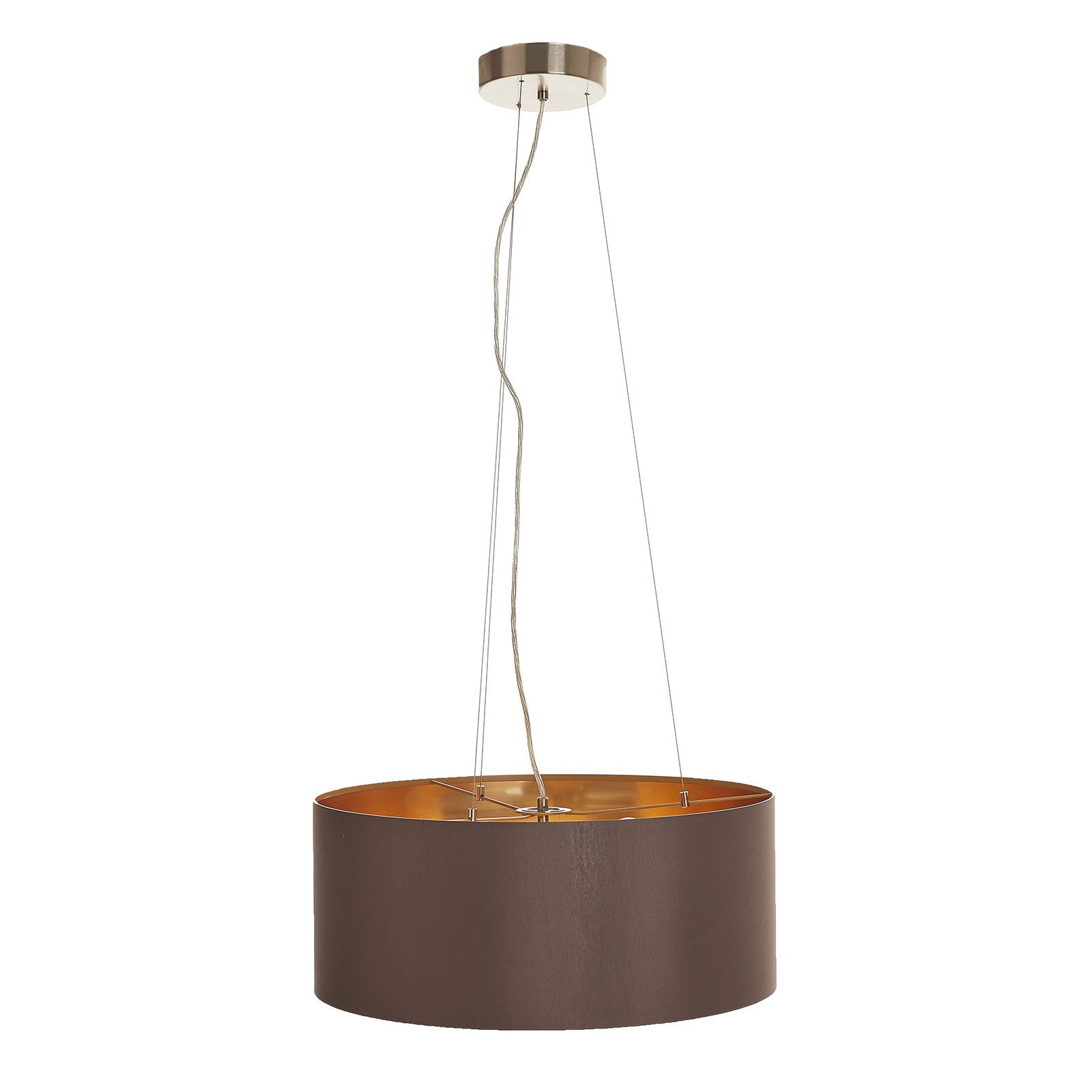 Lampada a sospensione Maserlo, cappuccino, 53 cm