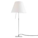 Luceplan Costanza lampă de masă D13i aluminiu/alb