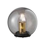 Dini table lamp with spherical glass shade