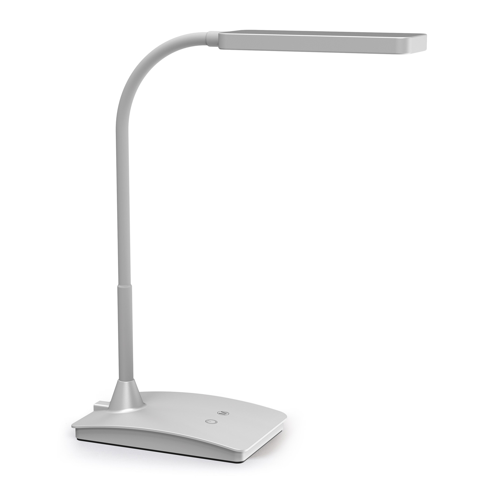 LED stolní lampa MAULpearly CCT stmívací stříbrná
